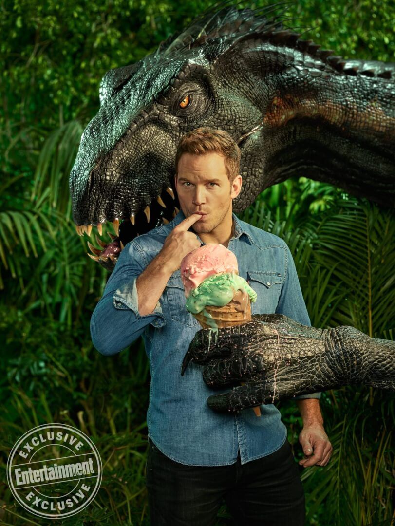PHOTOS: New Image Of Jurassic World: Fallen Kingdom Cast And Their Dinosaur Co Stars