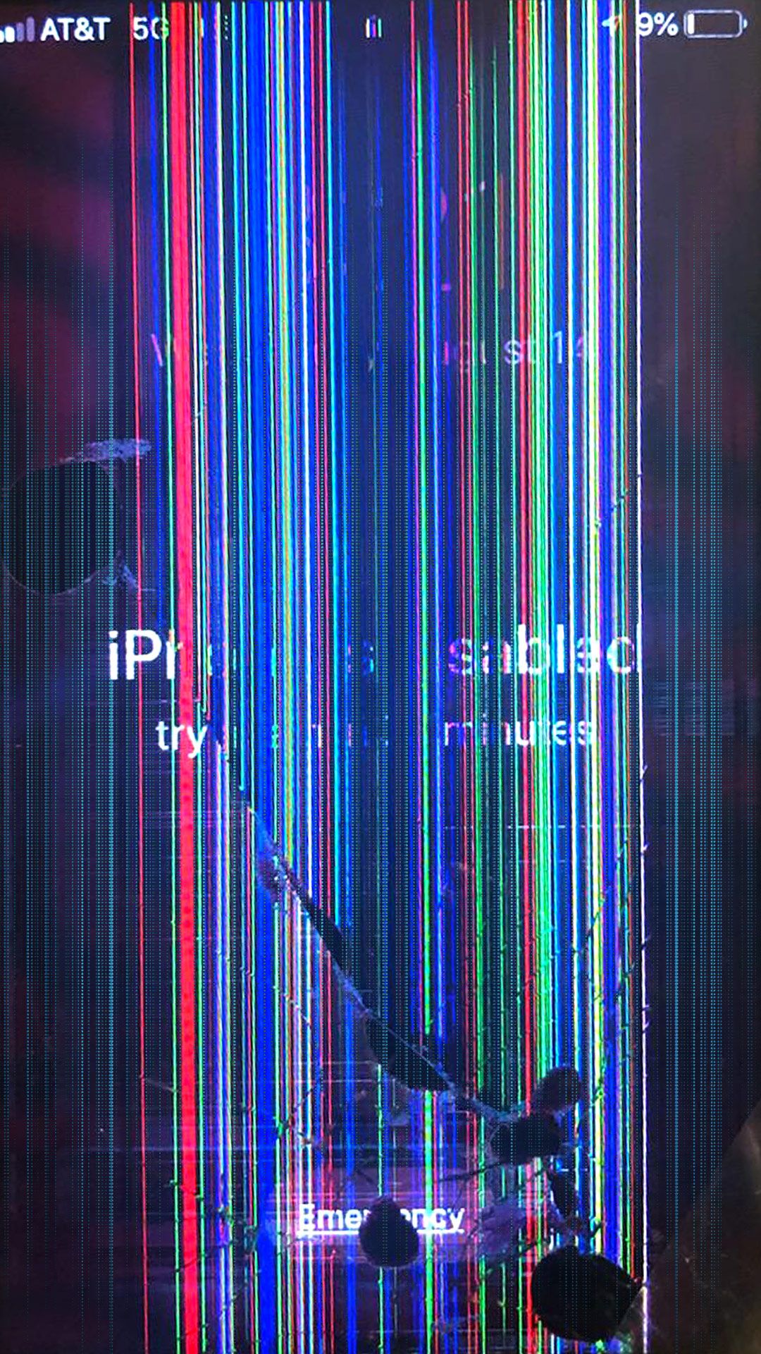 iphone prank broken screen wallpaper