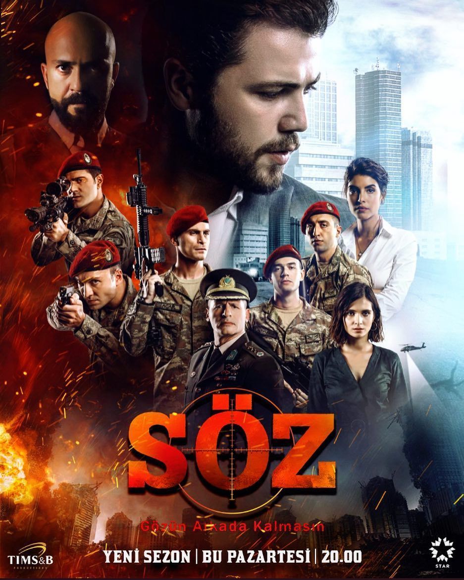 SÖZ Yeni Sezon. Great movies, Movie posters, Turkish actors