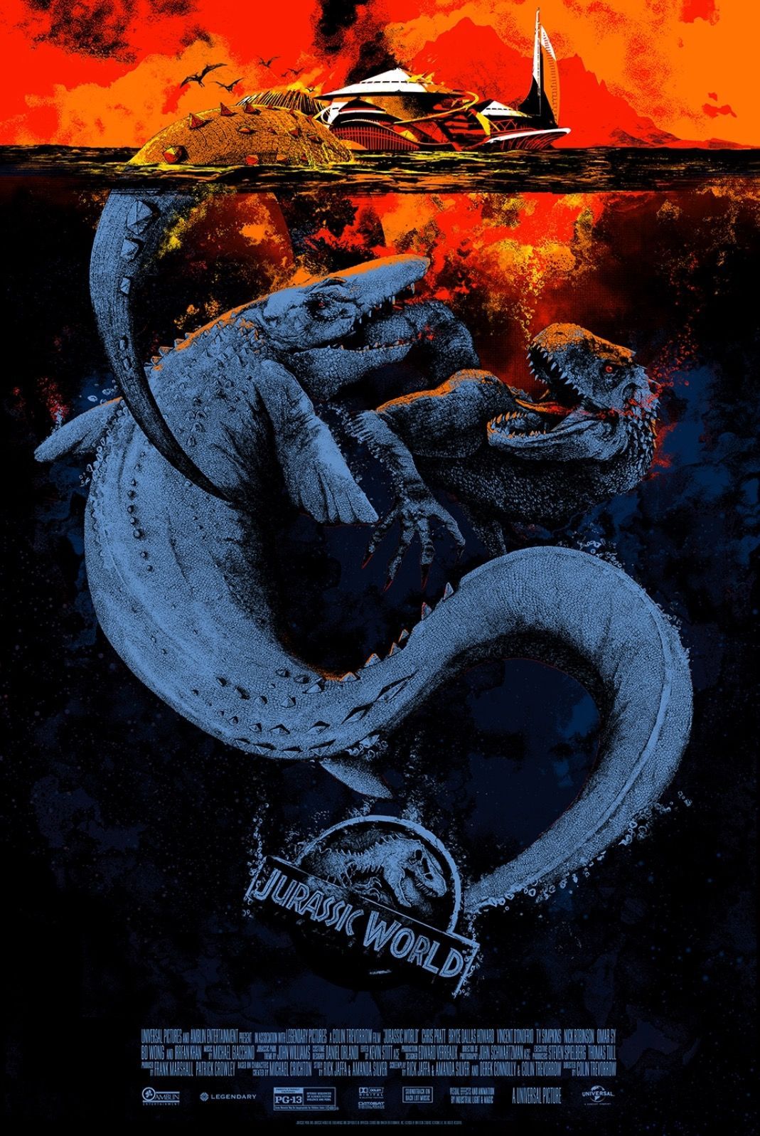 Mozasaurus vs Indominus Rex. Jurassic world poster, Jurassic world Jurassic world dinosaurs