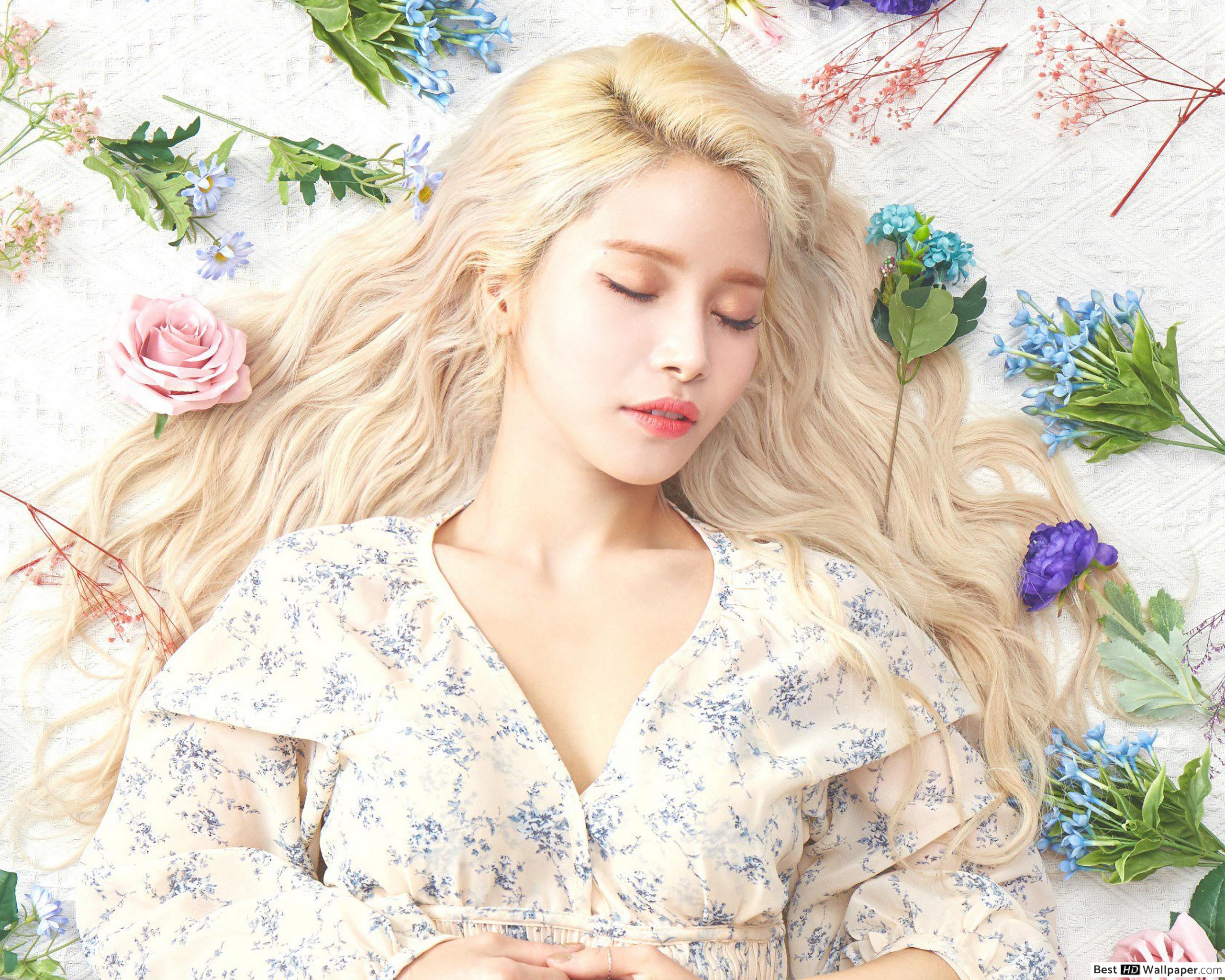 Sleeping Beauty 'Solar' From Mamamoo (K Pop Band) HD Wallpaper Download
