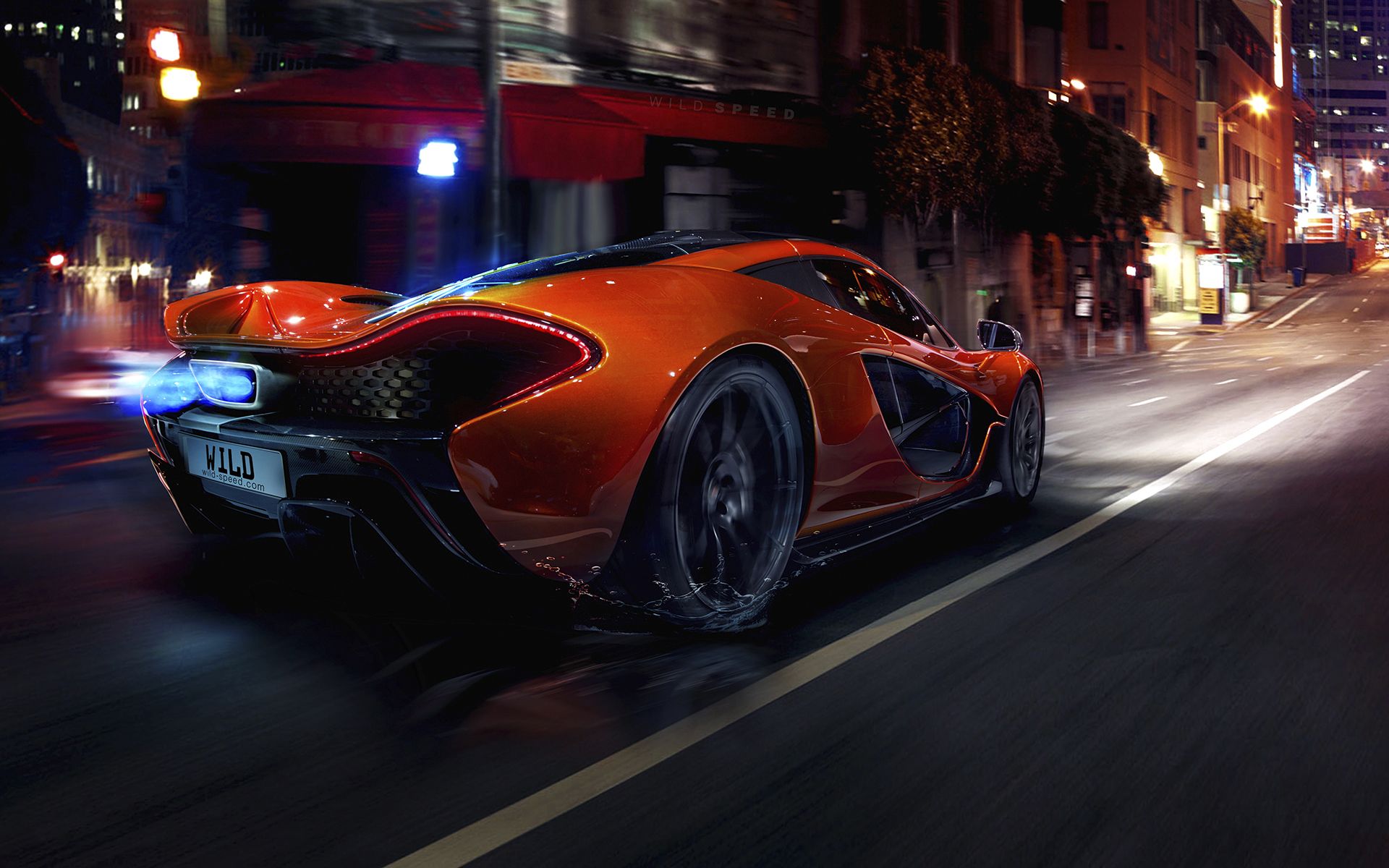 Daily Wallpaper: McLaren P1. I Like To Waste My Time