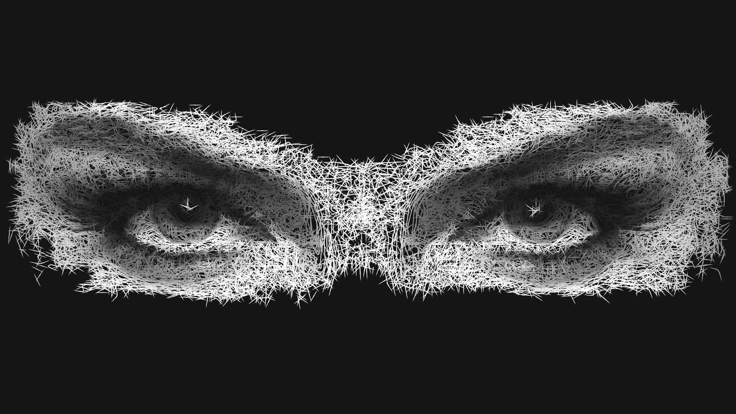 human eye wallpaper digital art #eyes #monochrome K #wallpaper #hdwallpaper #desktop. Eyes wallpaper, Face artwork, Eye illustration