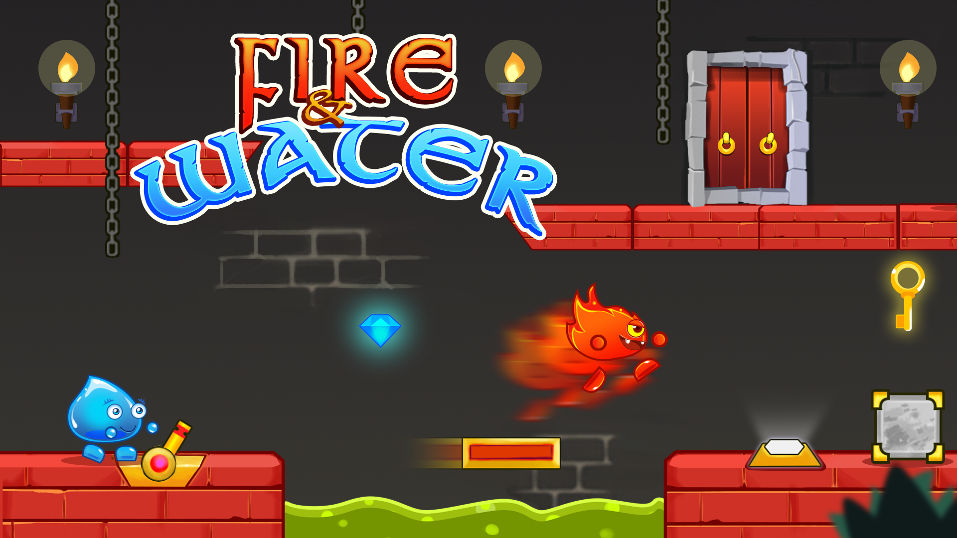 Fire boy water girl crazy games
