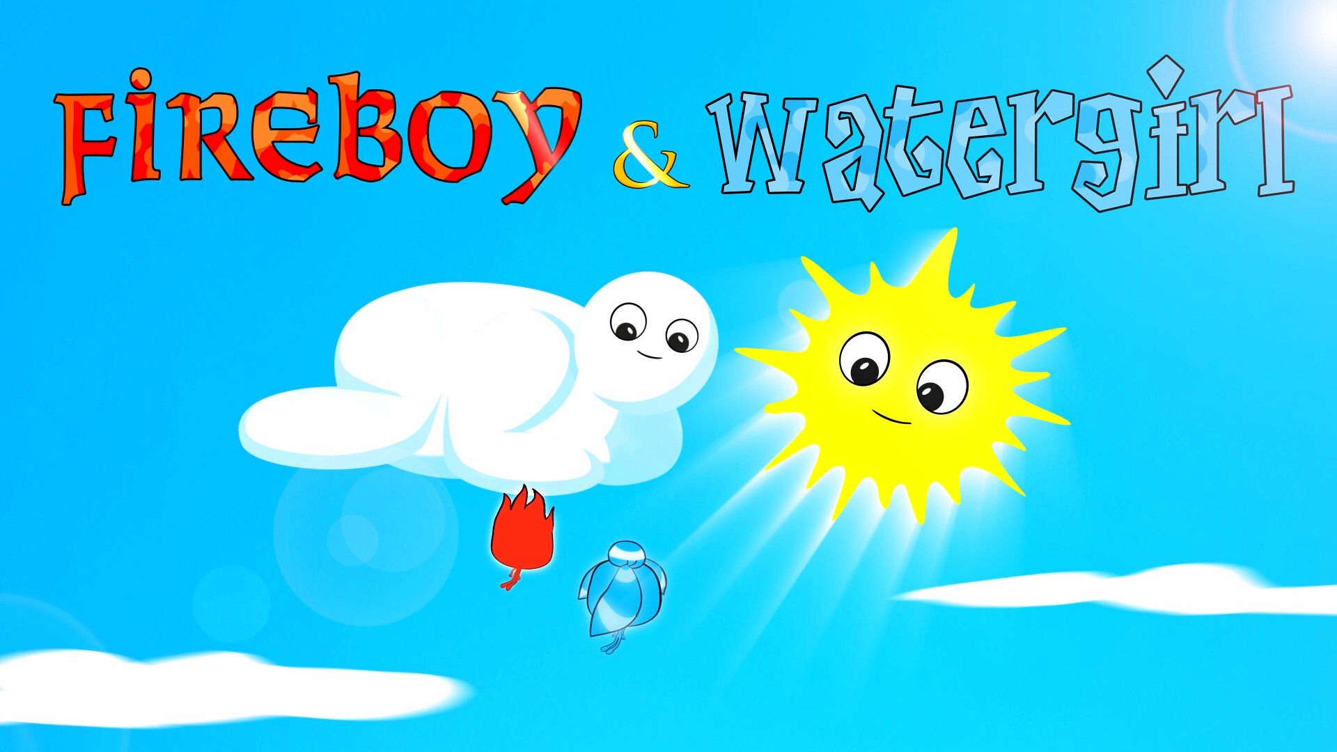 Fireboy and Watergirl  Fireboy and watergirl, Cartoon wallpaper iphone,  Girl in water
