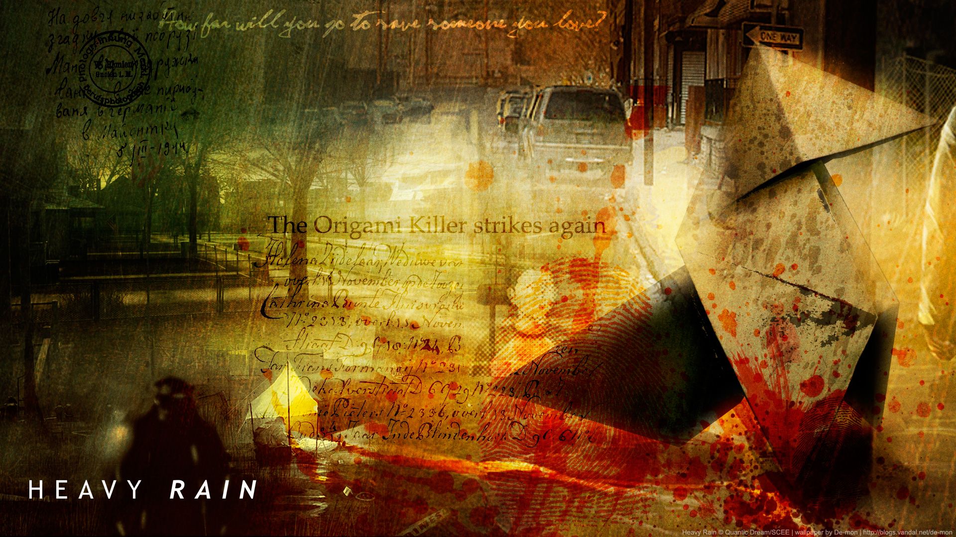 Heavy Rain game wallpaper Games Blogger