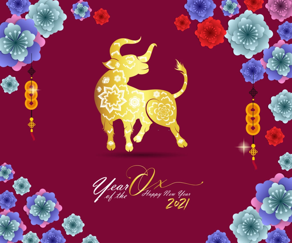 Happy Chinese New Year 2021 Wallpaper. Chinese new year, Happy chinese new year, Japanese new year