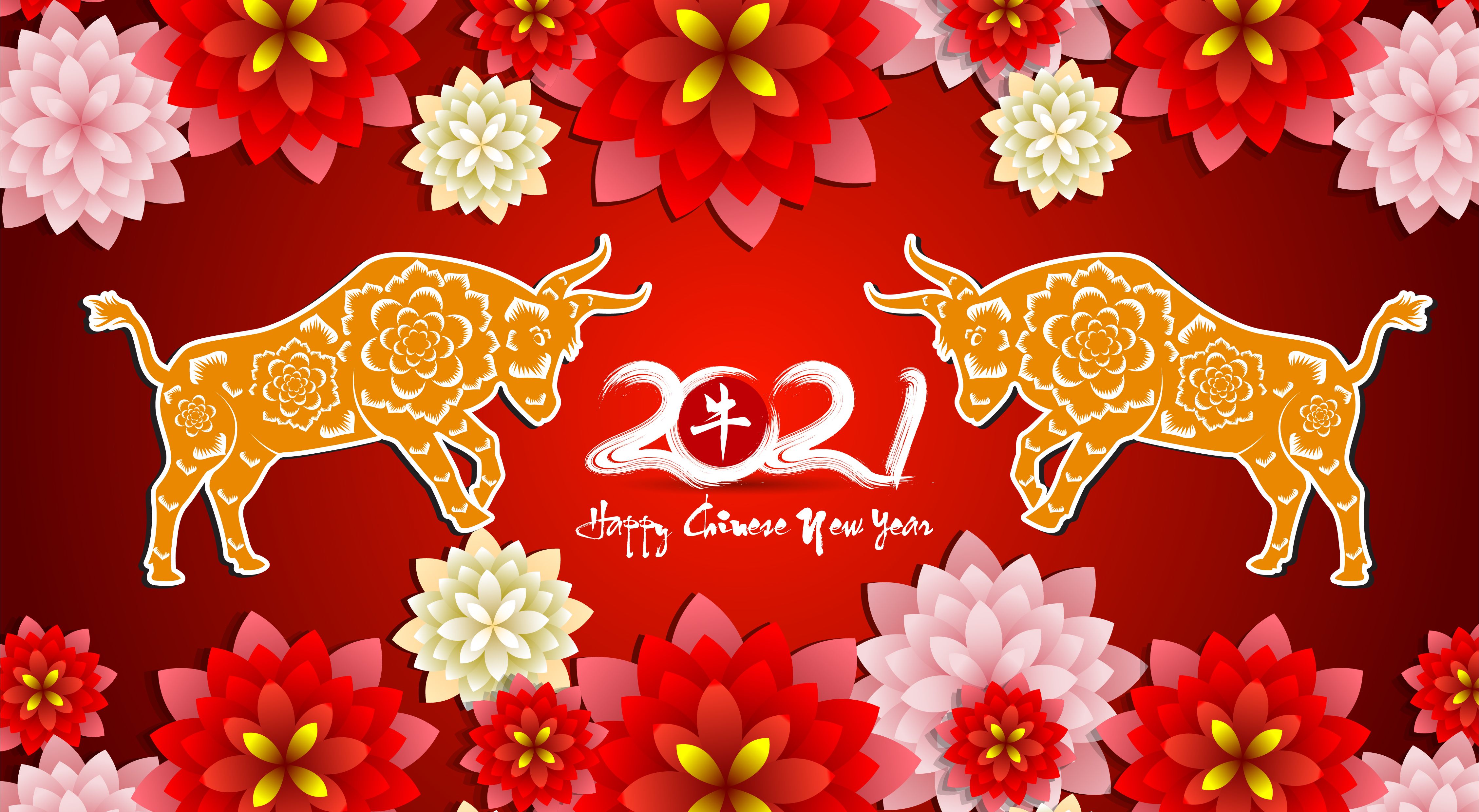 2021 Chinese New Year Wallpapers - Wallpaper Cave