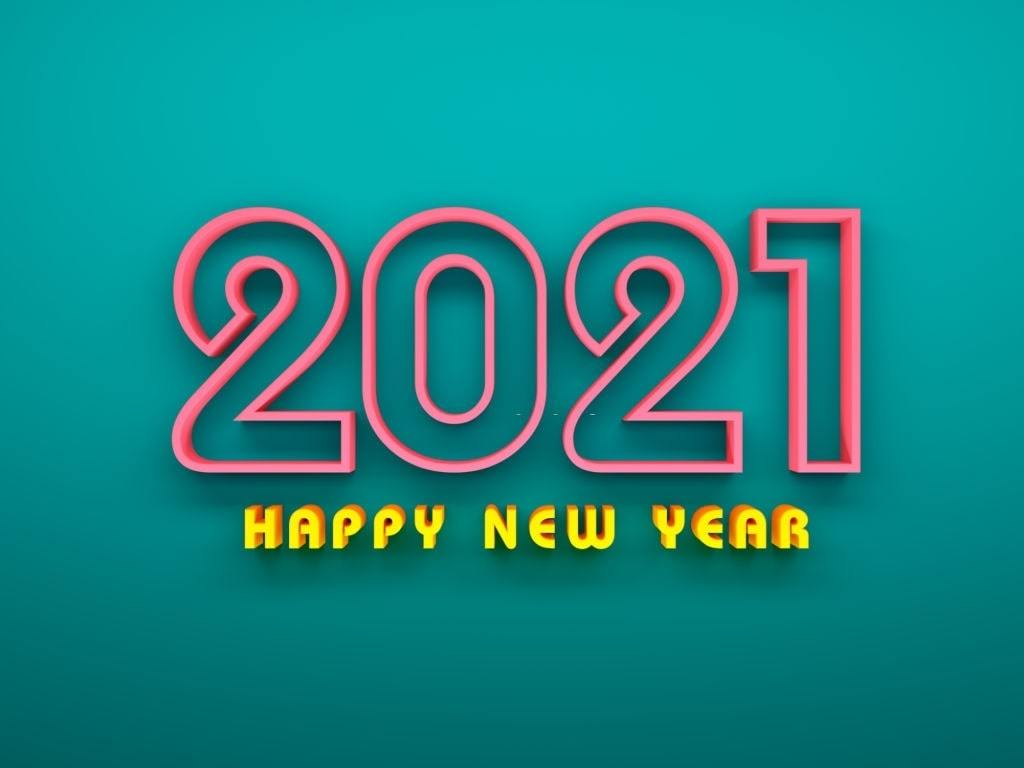 Beautiful Happy New Year 2021 Wallpaper and Image