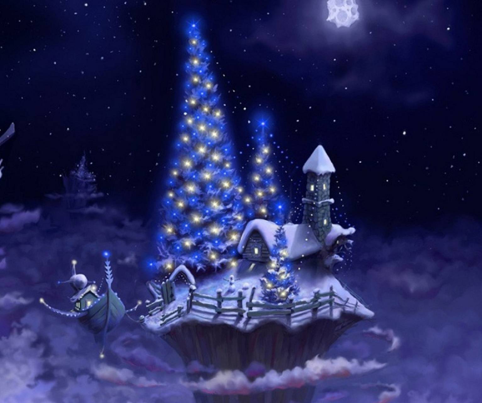Christmas Night wallpaper