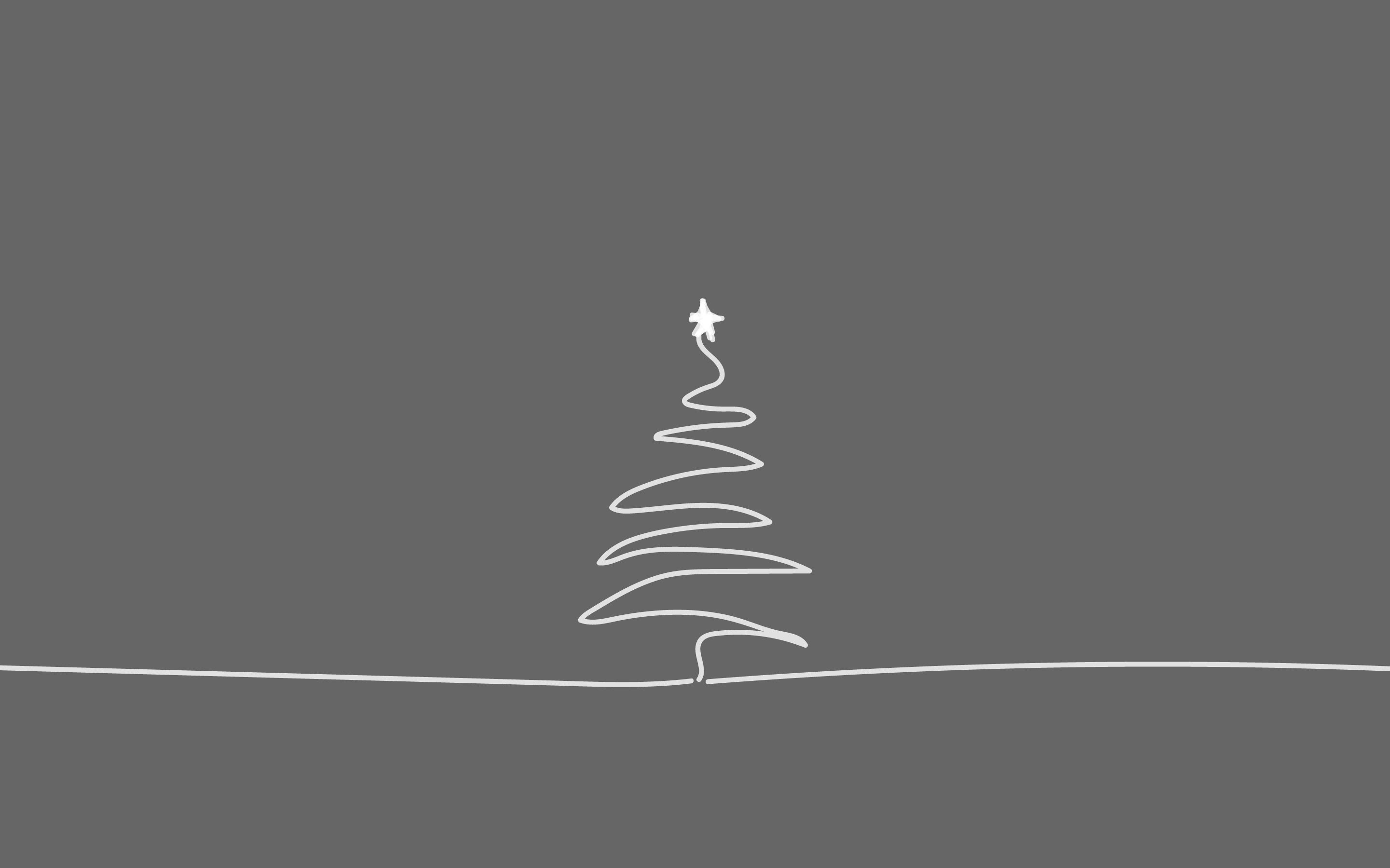 Minimalistic Christmas Wallpapers Wallpaper Cave