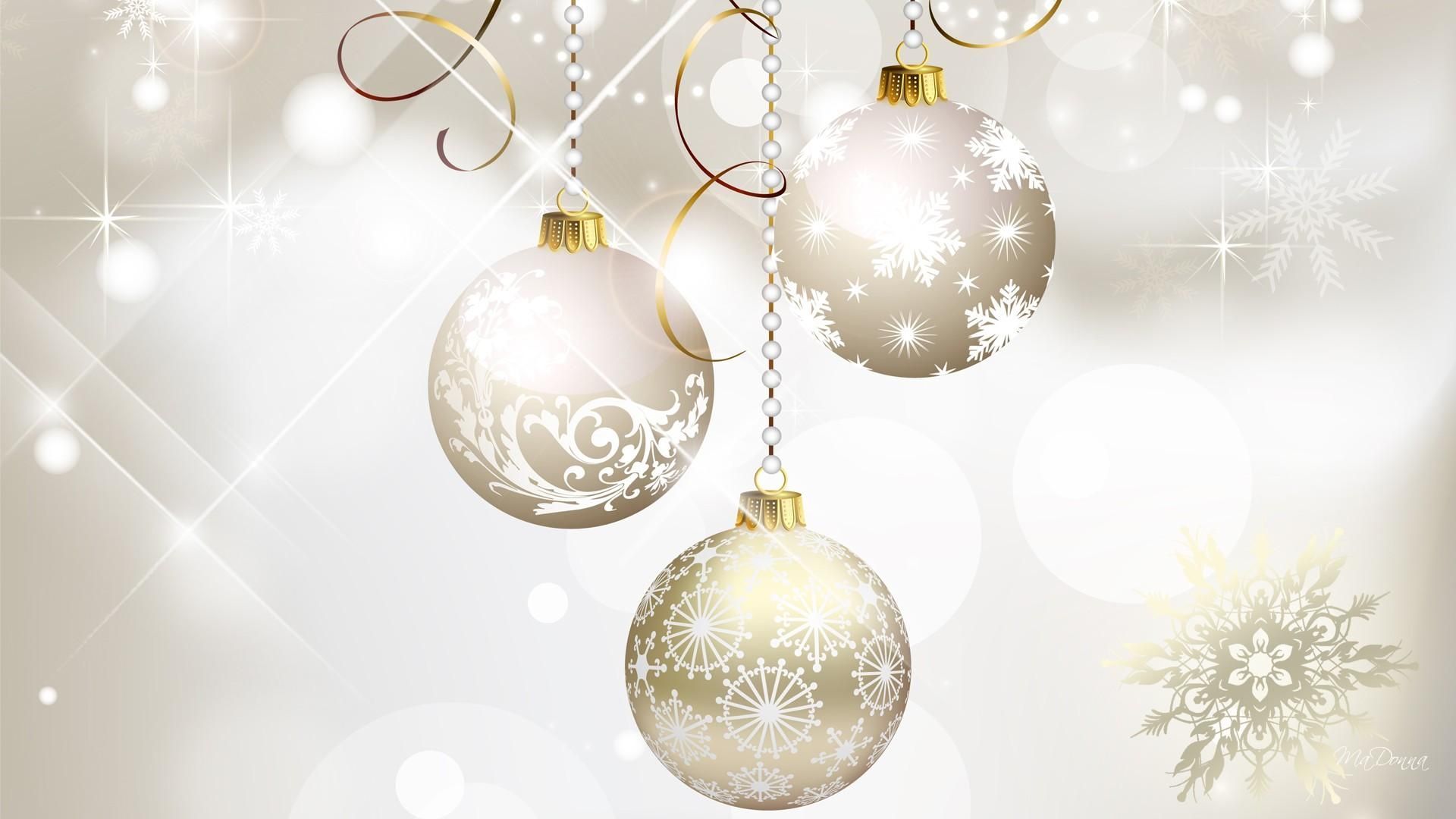 Christmas White And Gold Wallpapers Wallpaper Cave