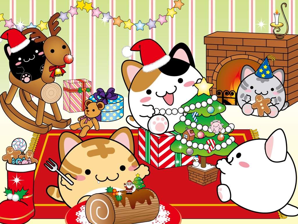 Kawaii Christmas Wallpaper. Kawaii Amino Amino