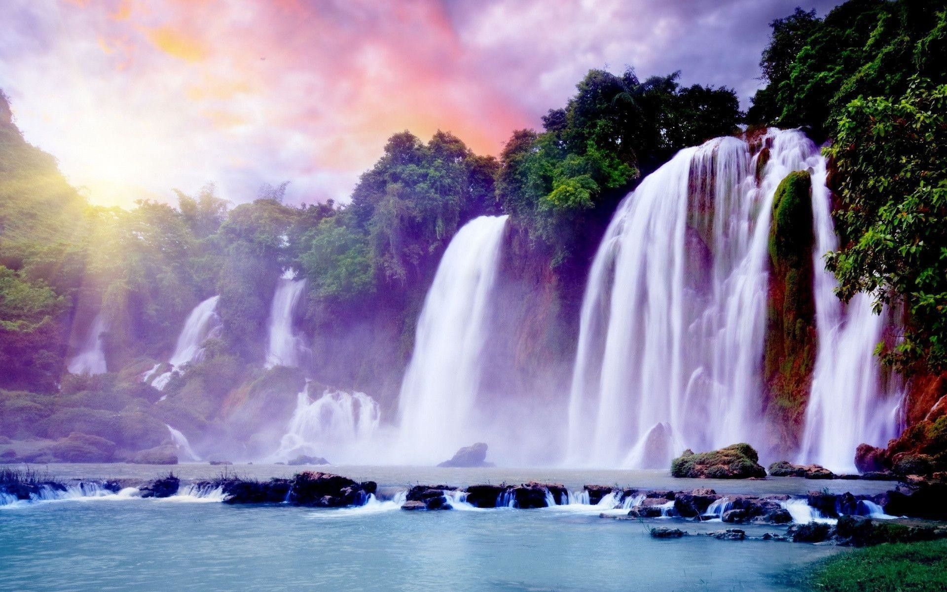 Waterfall Desktop Wallpaper