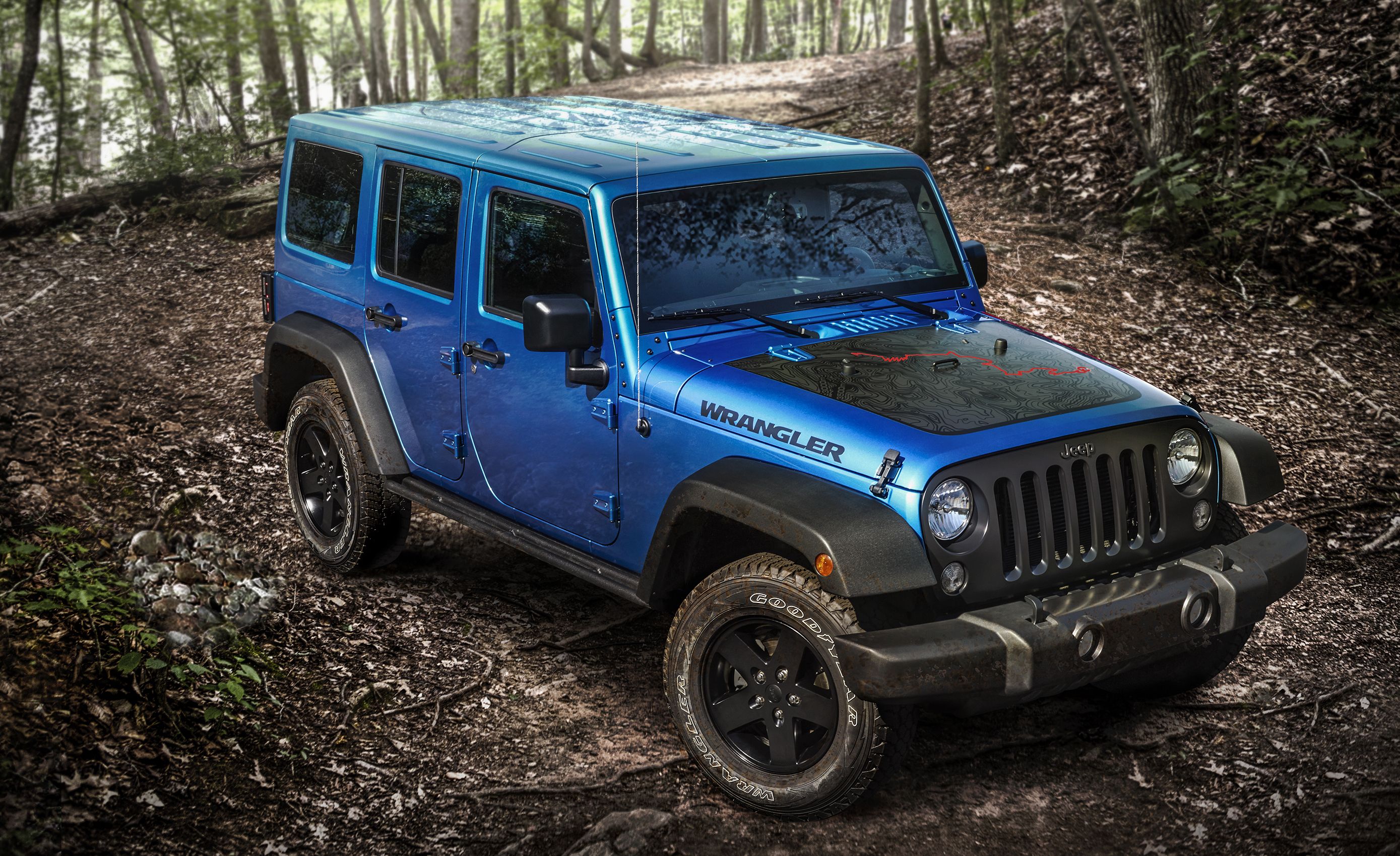 Blue Jeep Wallpapers Wallpaper Cave