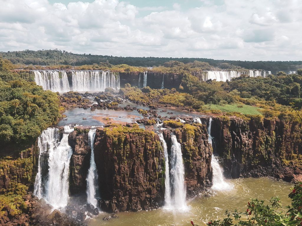 The exotic world's wildest waterfall of Brazil