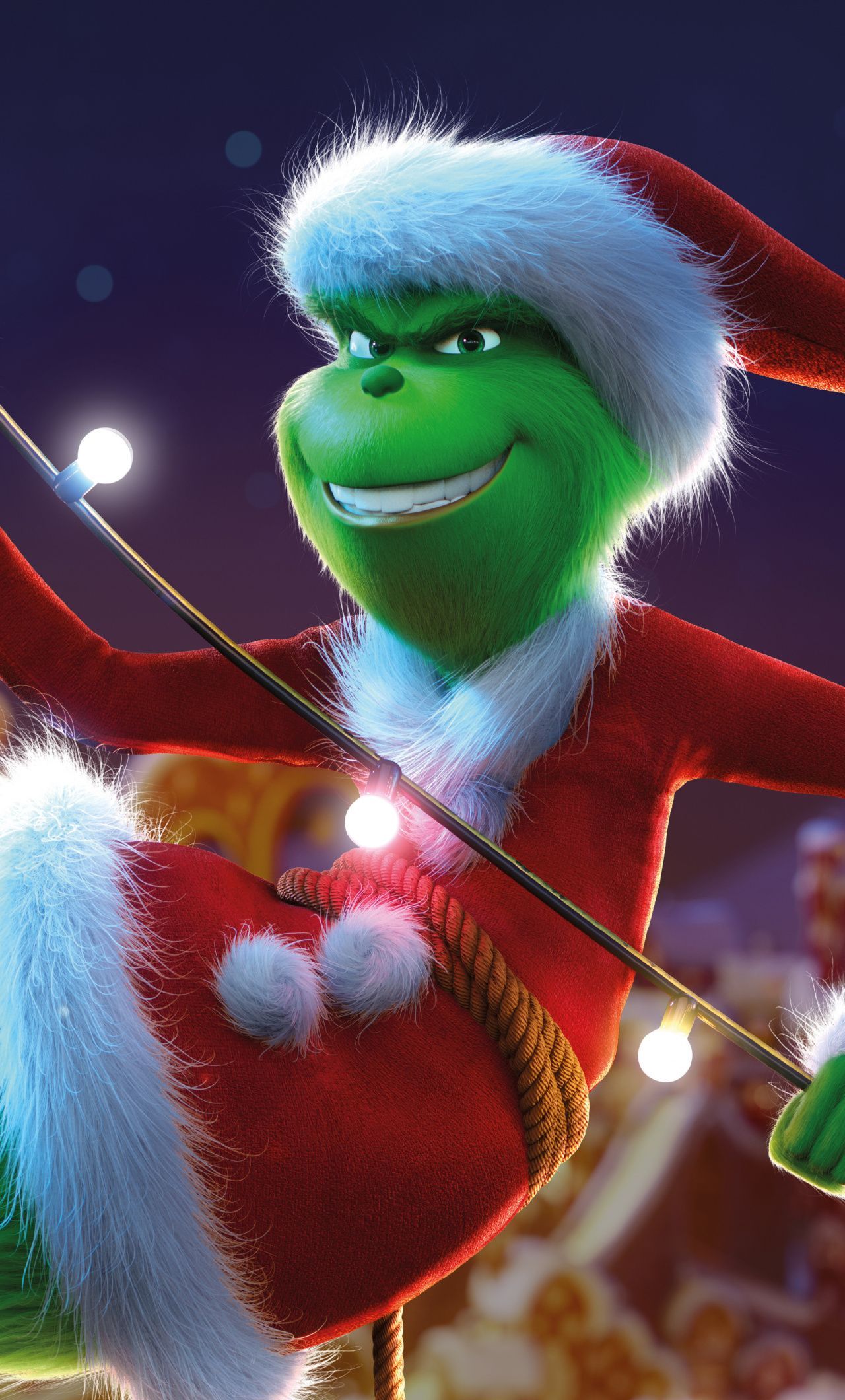The Grinch, movie, Christmas, Animation movie, 1280x2120 wallpaper. Funny christmas wallpaper, The grinch movie, Grinch