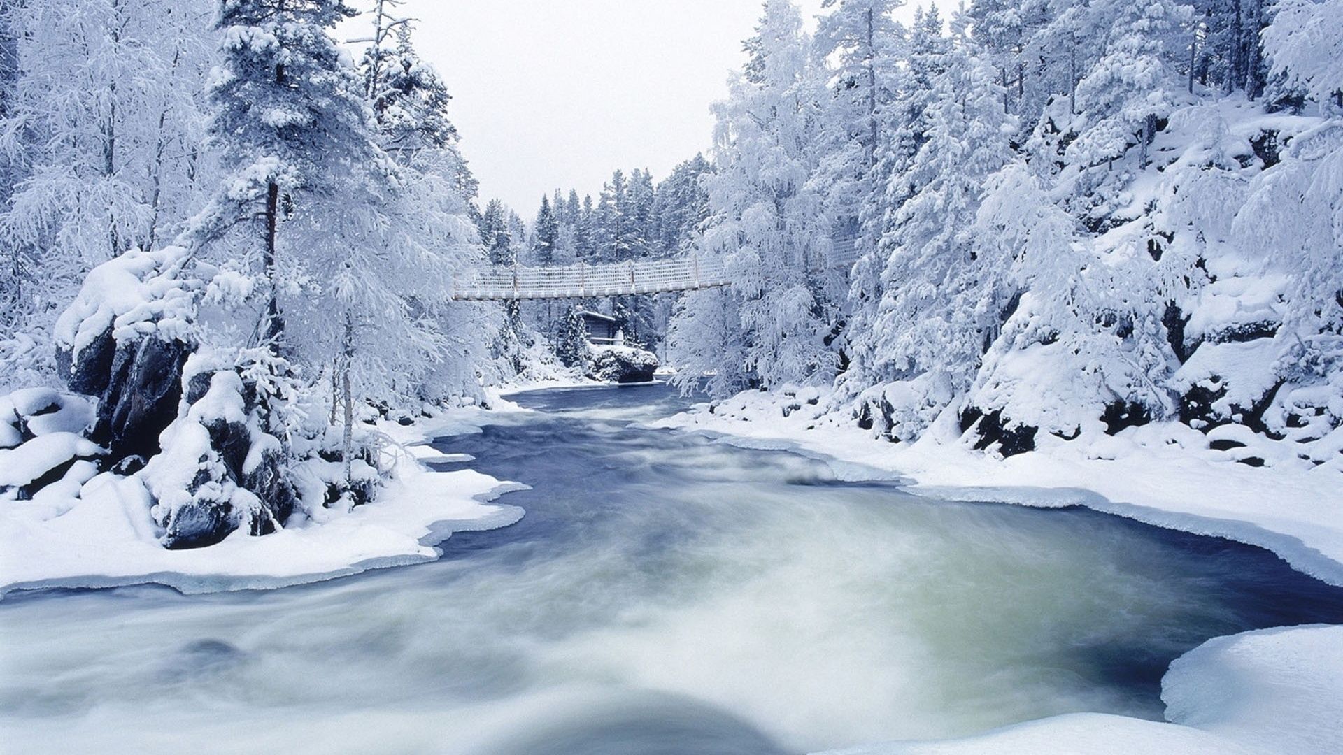 Winter, christmas, snow desktop PC and Mac wallpaper