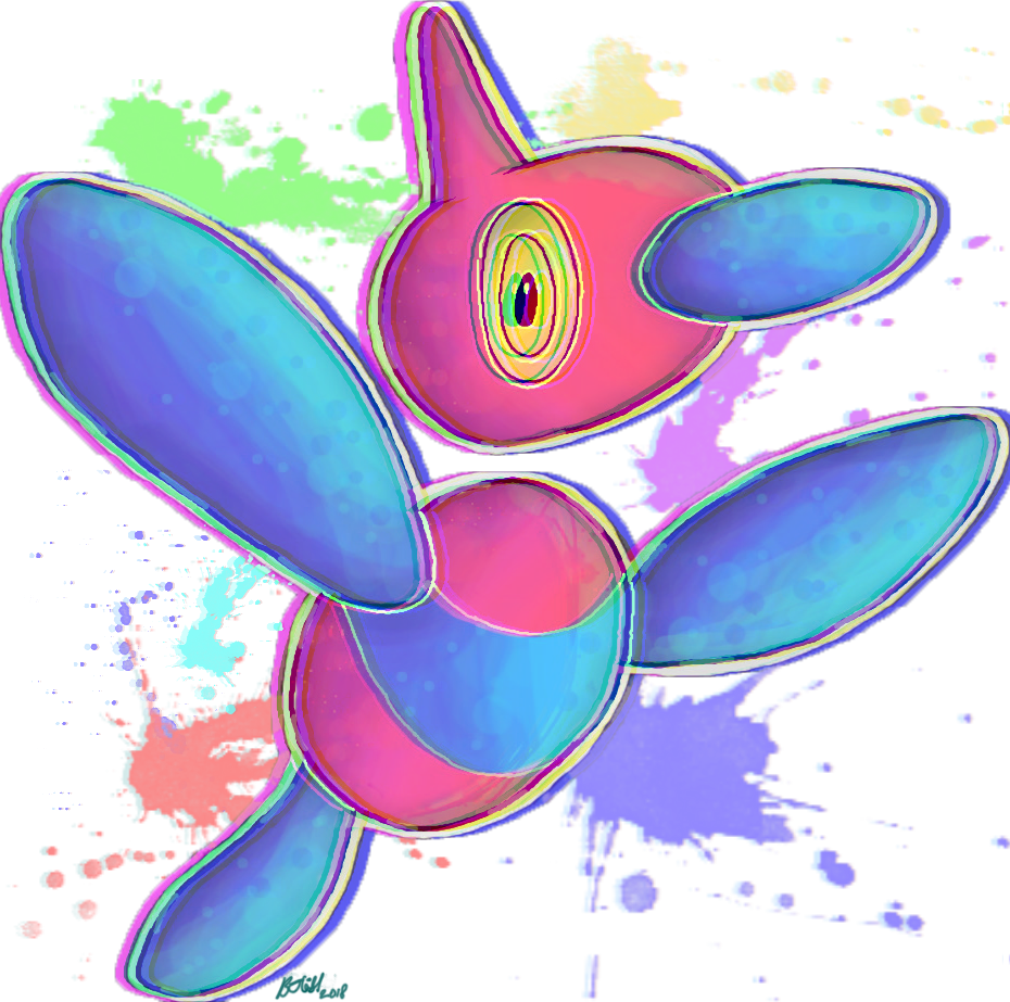 I Drew Porygon Z