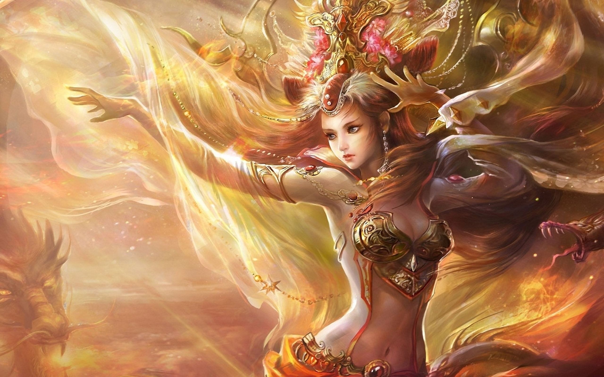 Female Fantasy Art Wallpaper