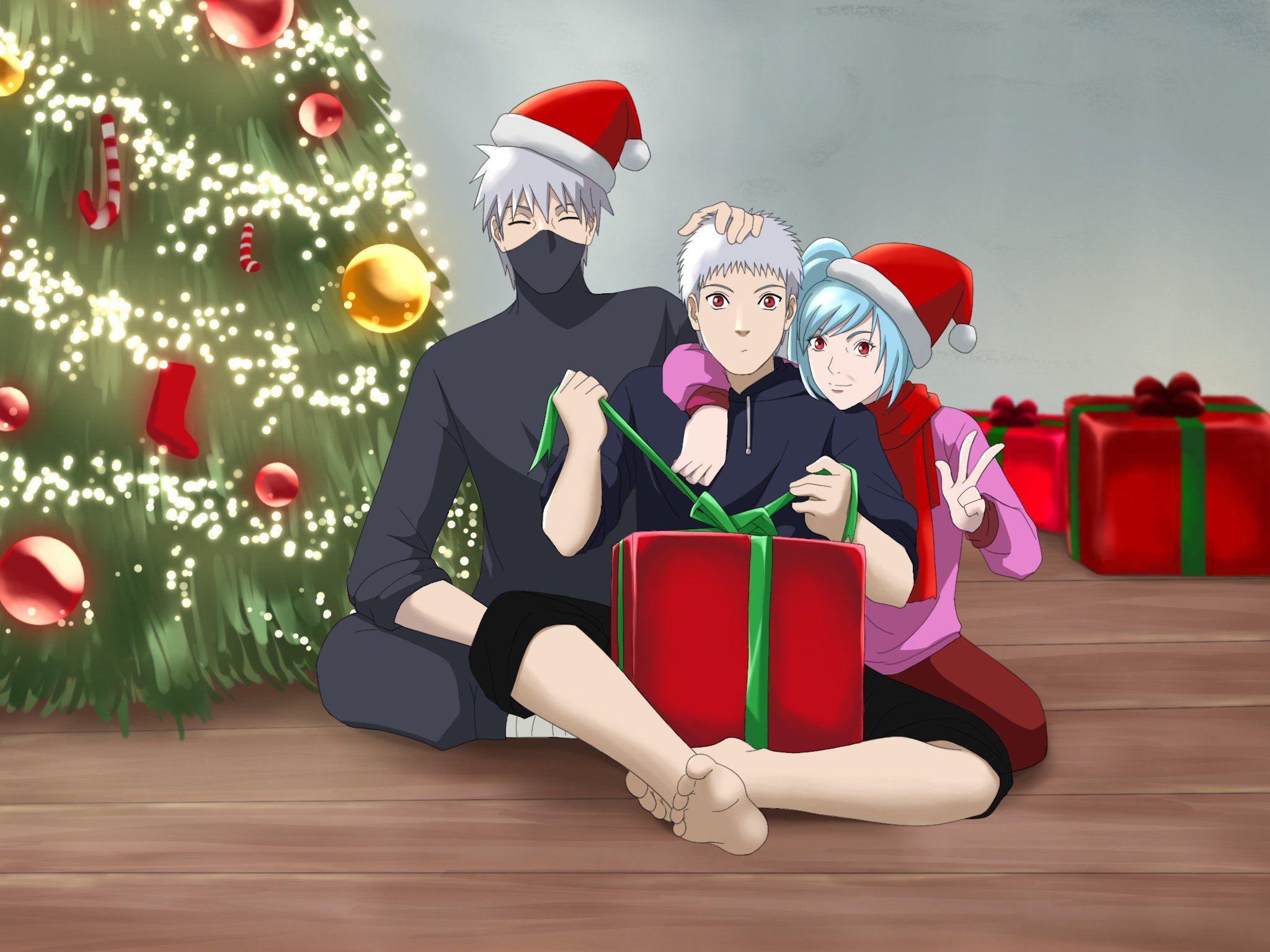 Kakashi Christmas Wallpapers - Wallpaper Cave