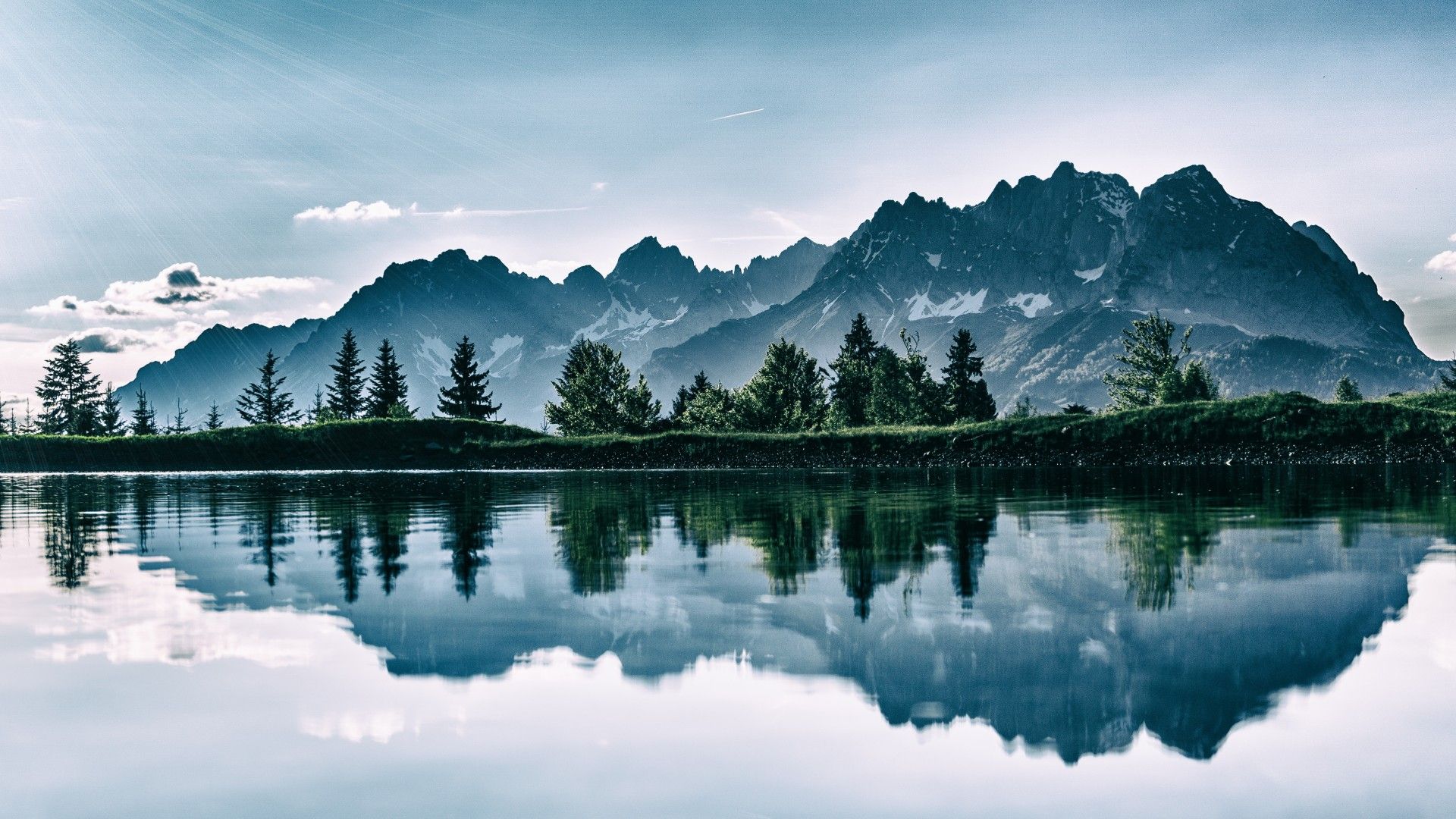 A Perfect Reflection Of Sky [1920x1080] en 2020. Photographie de montagne, Fond ecran nature, Photo paysage