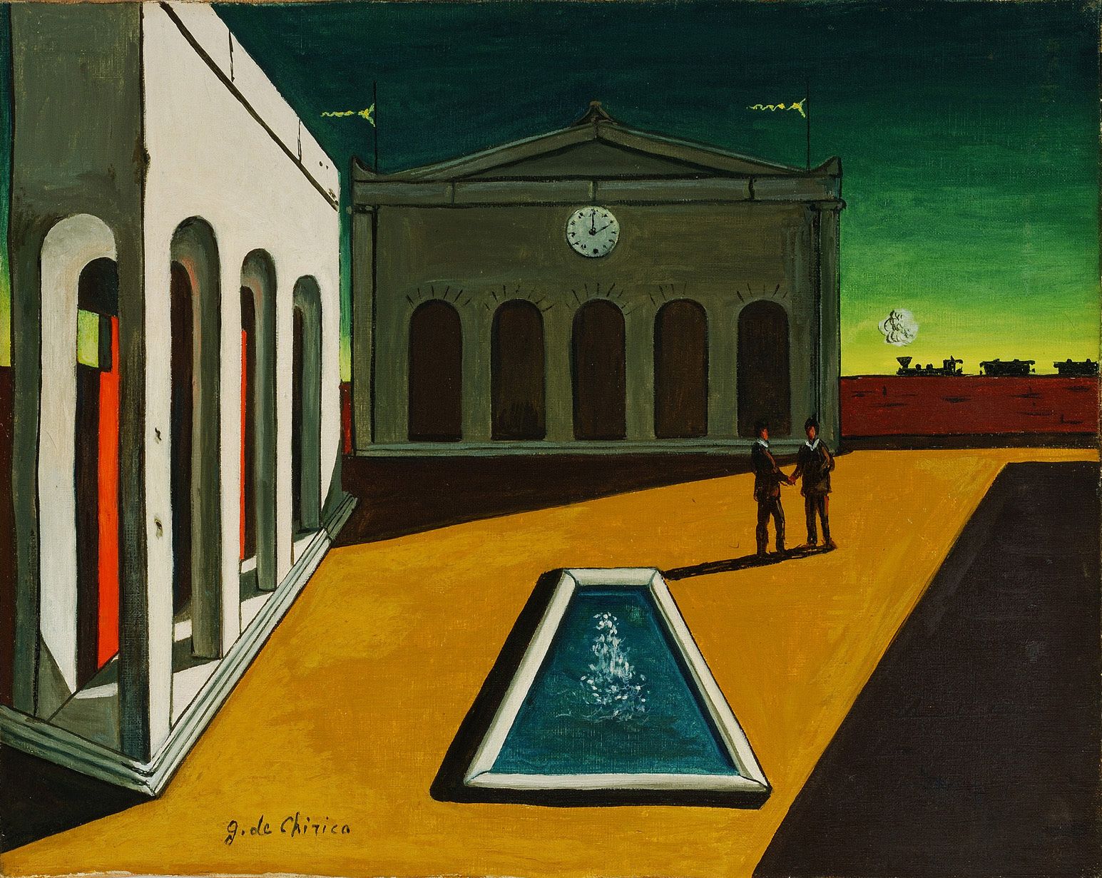 Giorgio De Chirico Surrealismo Buena Calidad