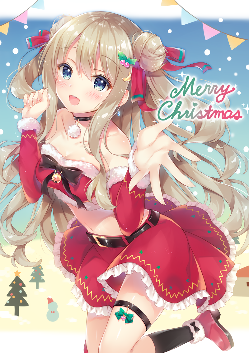 image about ♛ Anime Merry Christmas Girl ♛. See more about anime, girl and christmas
