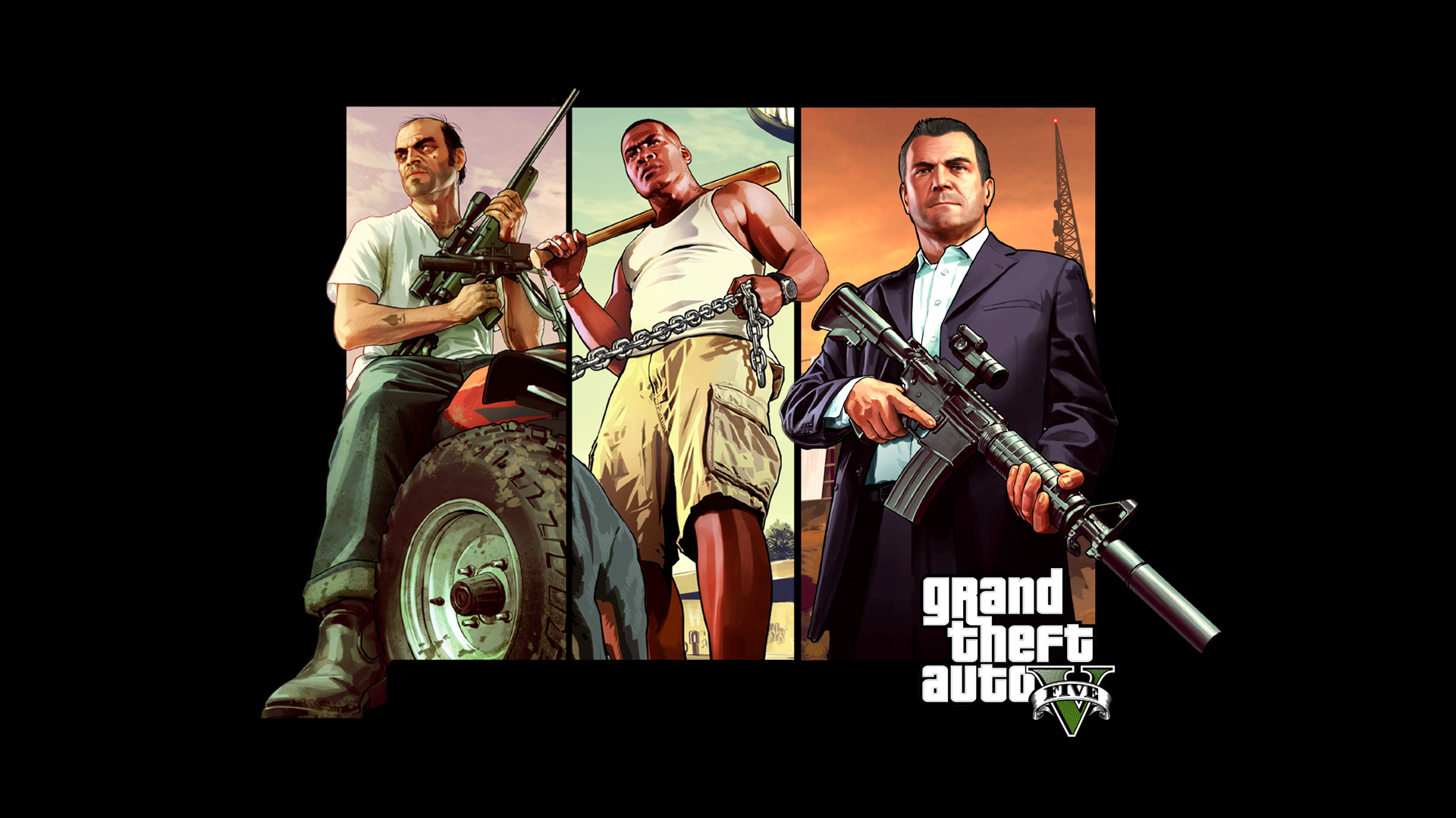 GTA V PS4 Wallpaper Homeps4home.com