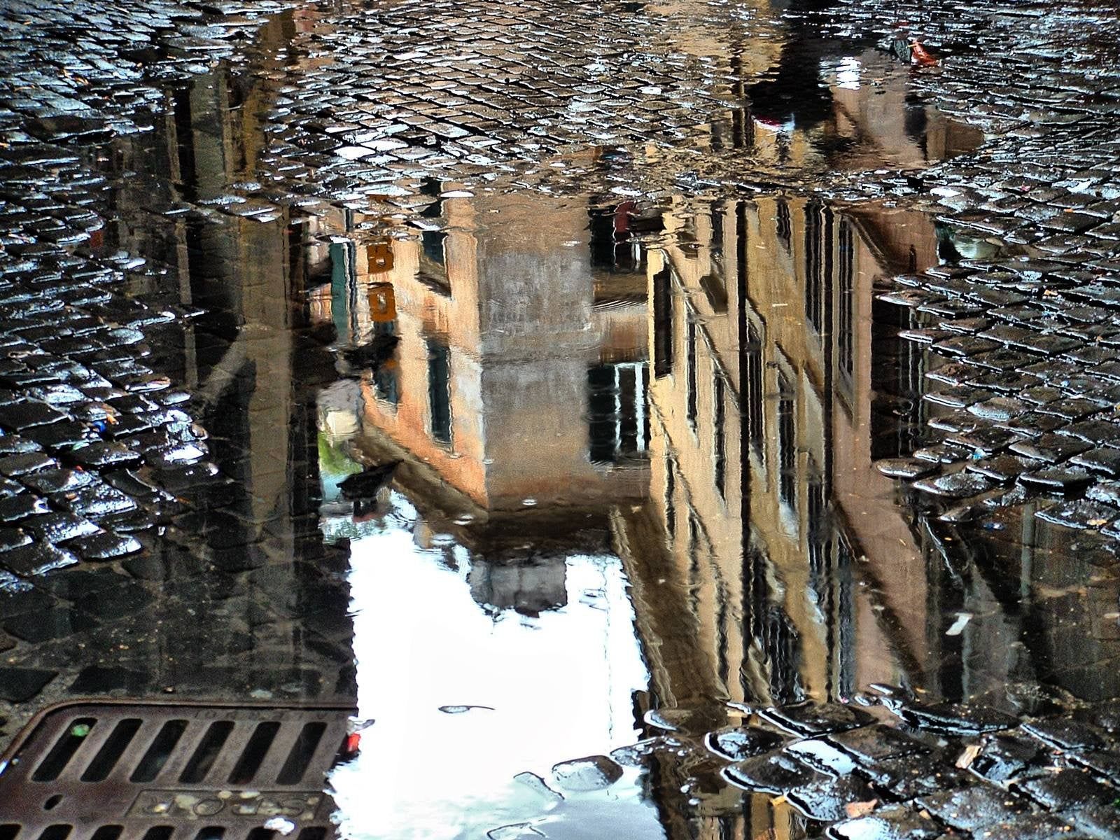 A perfect, watercolor reflection