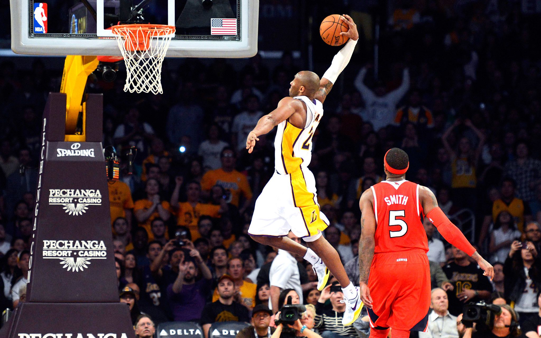 WATCH: Is This the Most Lethal Poster Dunk by Kobe Bryant Ever?