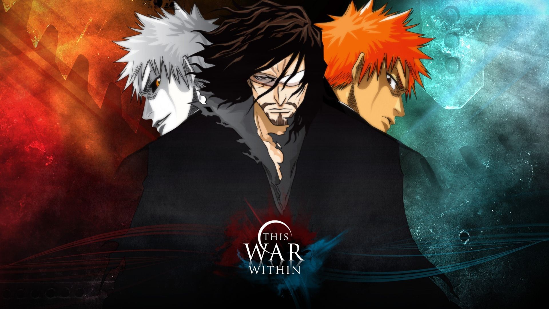 Wallpaper kurosaki ichigo, bleach, anime, guys, look, harsh. anime. Cool anime background, Bleach anime, Cool anime wallpaper