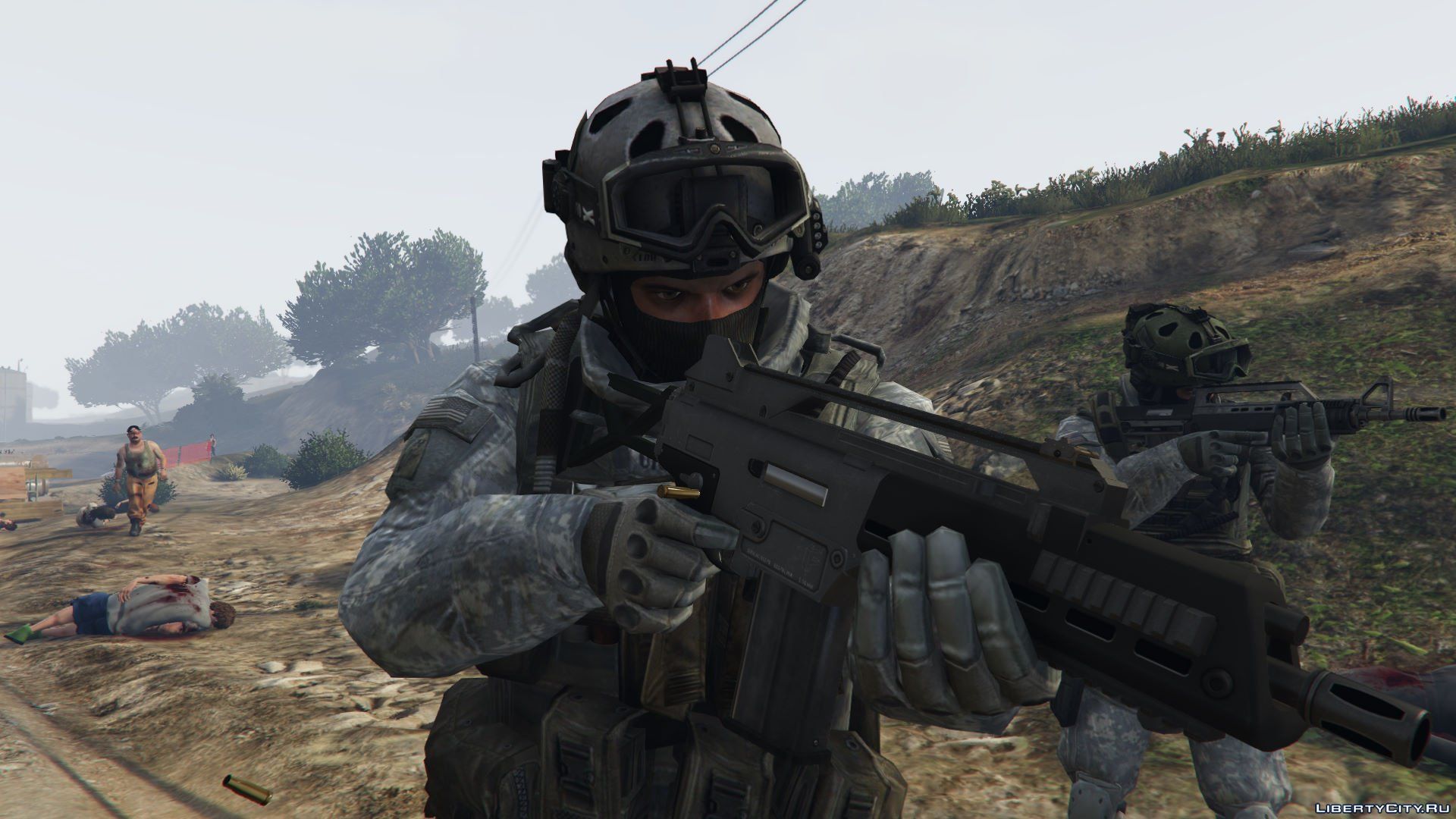 U.S. Army Rangers Skin For Shadow Company 1.0 for GTA 5
