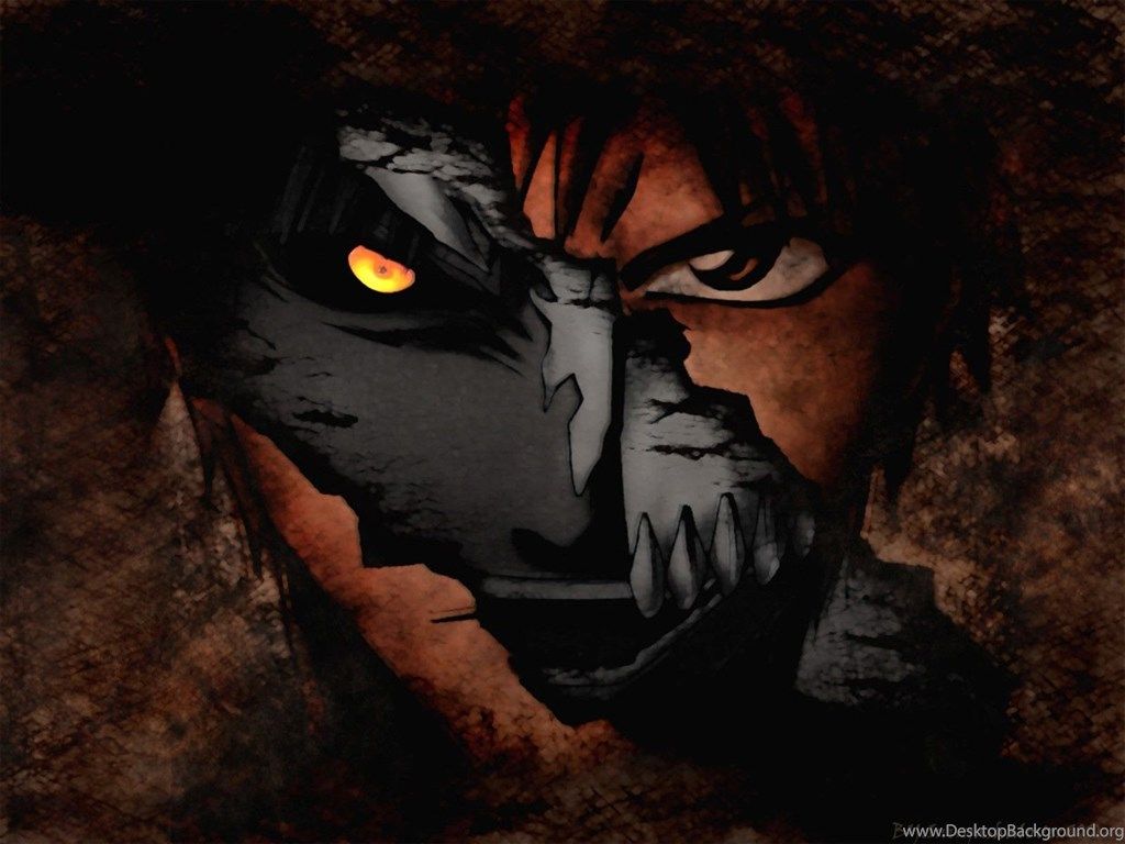 Bleach Hollow Ichigo Kurosaki Ichigo Wallpaper Desktop Background