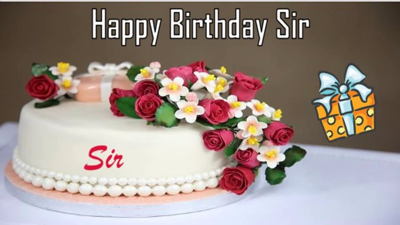 Happy Birthday Sir Image Wishes- YouTube