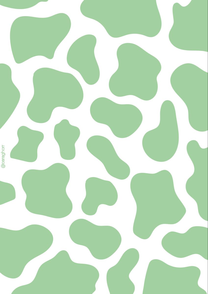 Light Green Cow -. Cow print wallpaper, iPhone wallpaper lights, iPhone wallpaper green
