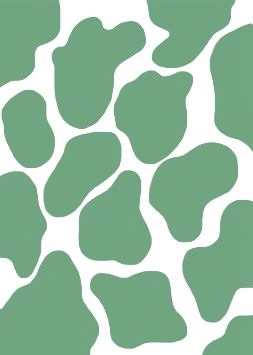 Green Cow Fabric Wallpaper and Home Decor  Spoonflower