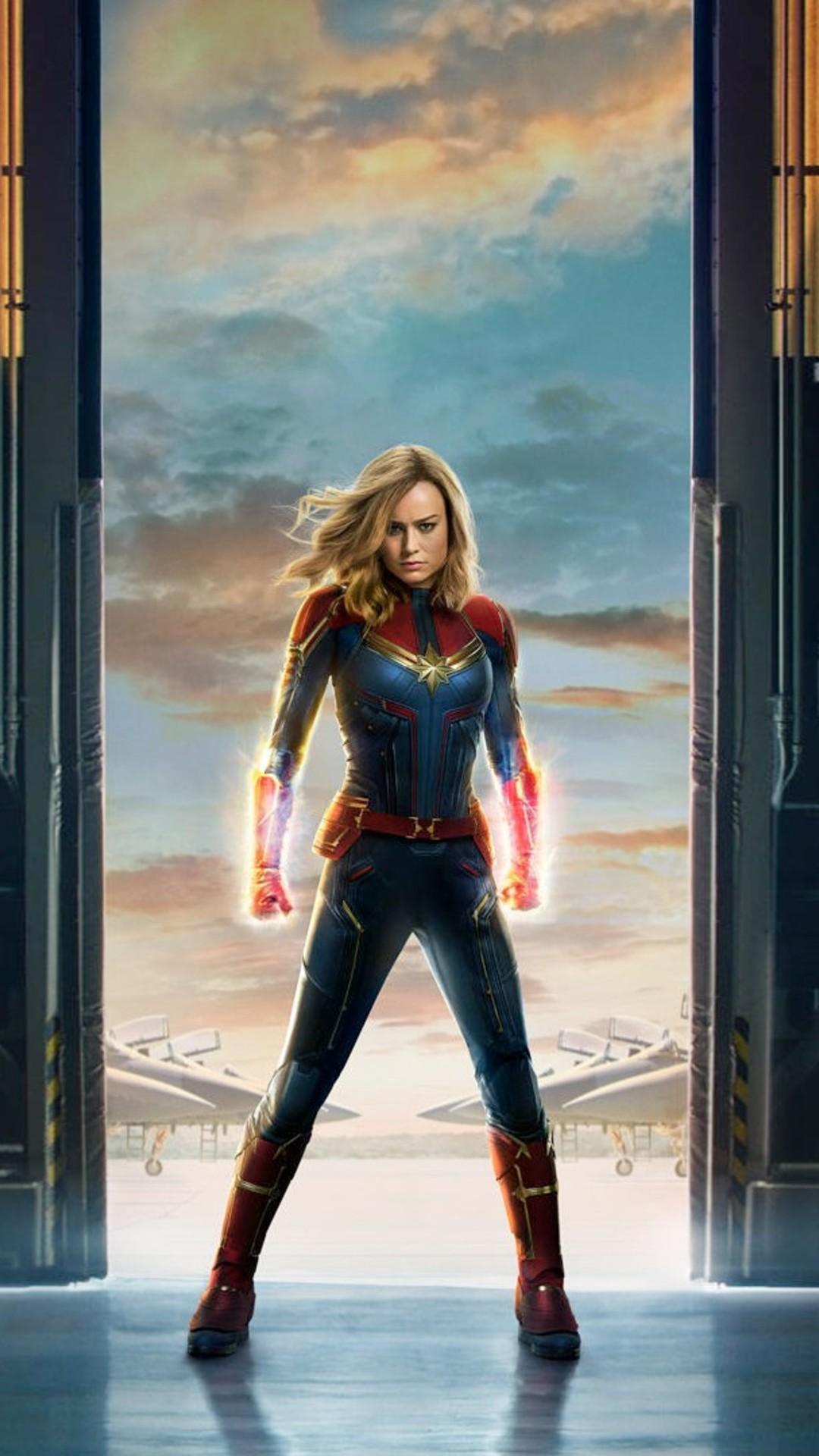 Captain Marvel HD Wallpaper for Android