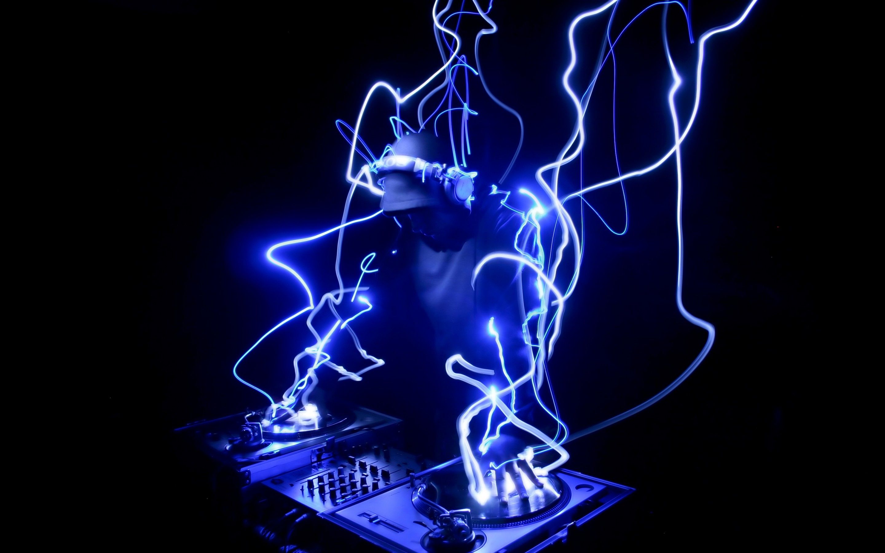 DJ Wallpaper 4K, Electronic music, Dark