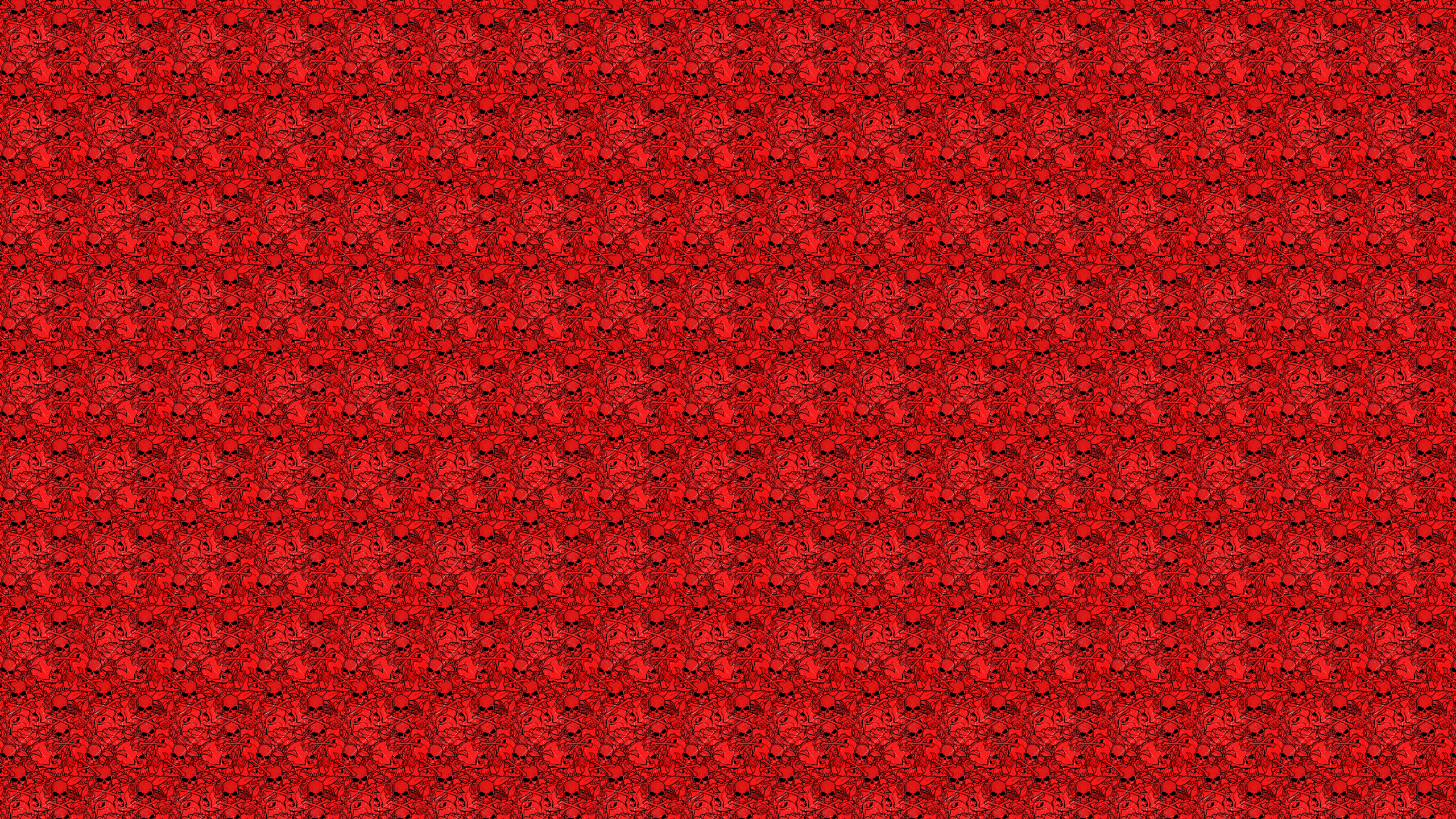 Red Falling Skulls Desktop Wallpapers