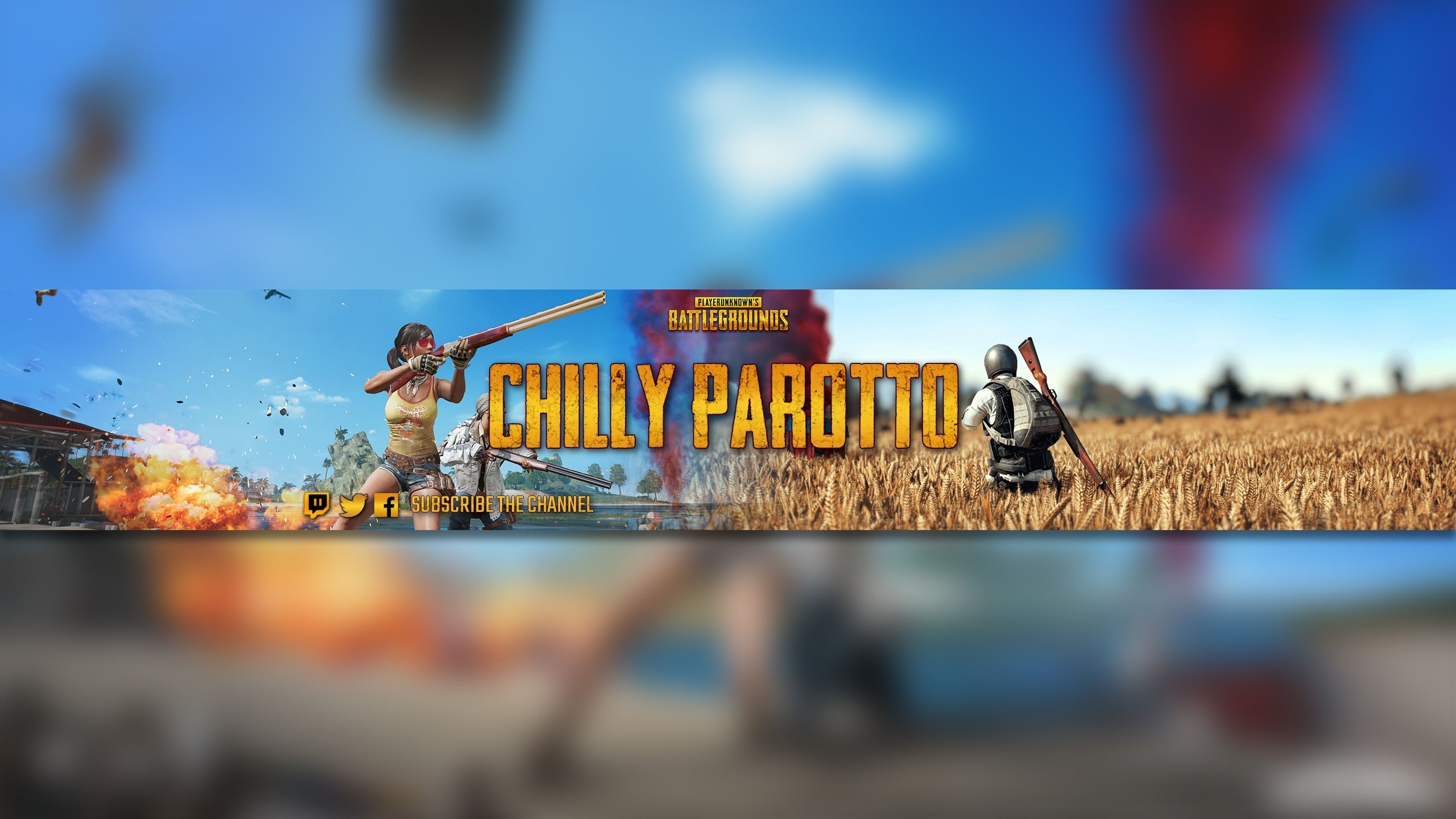 Create a youtube banner game of PUBG cool. Youtube banners, Banner, Banner