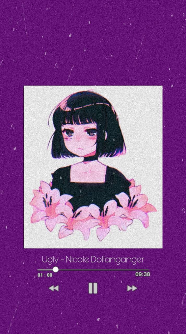 Sad anime girl wallpaper