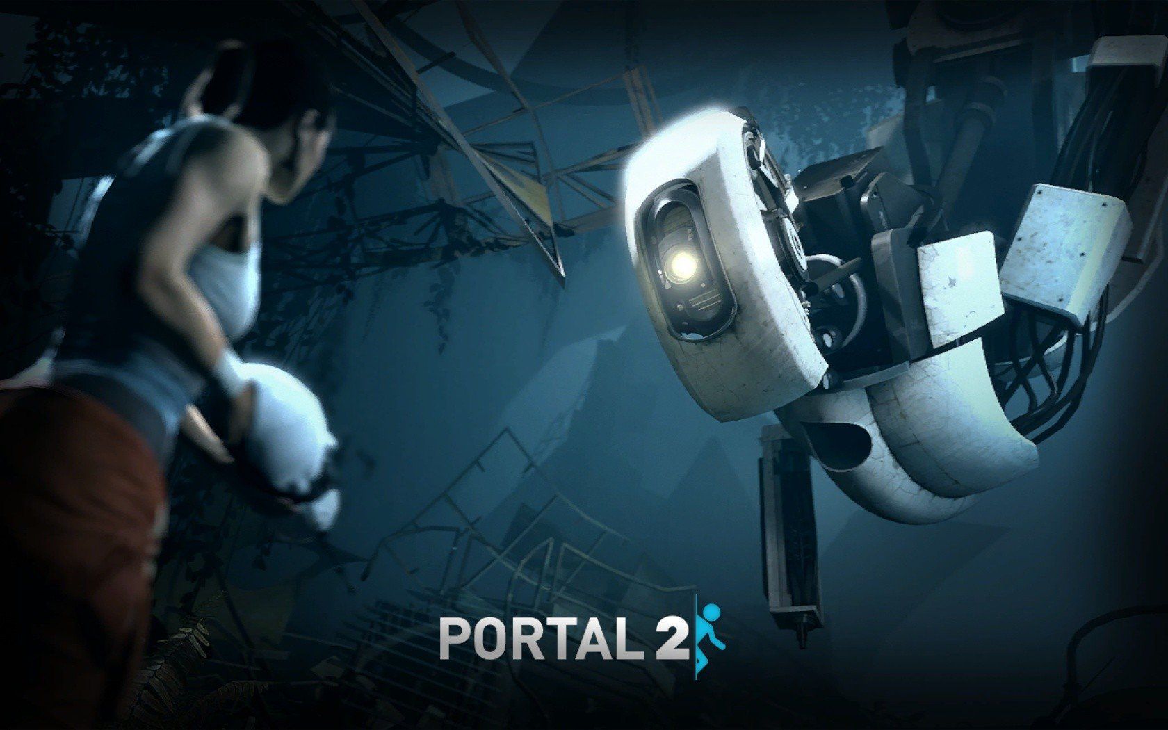 GLaDOS, Chell, Portal Video games Wallpaper HD / Desktop and Mobile Background