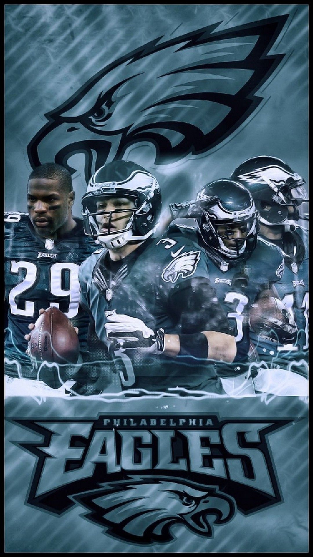 iPhone Wallpaper HD The Eagles NFL Football Wallpaper. Philadelphia eagles, Nfl football wallpaper, Eagles