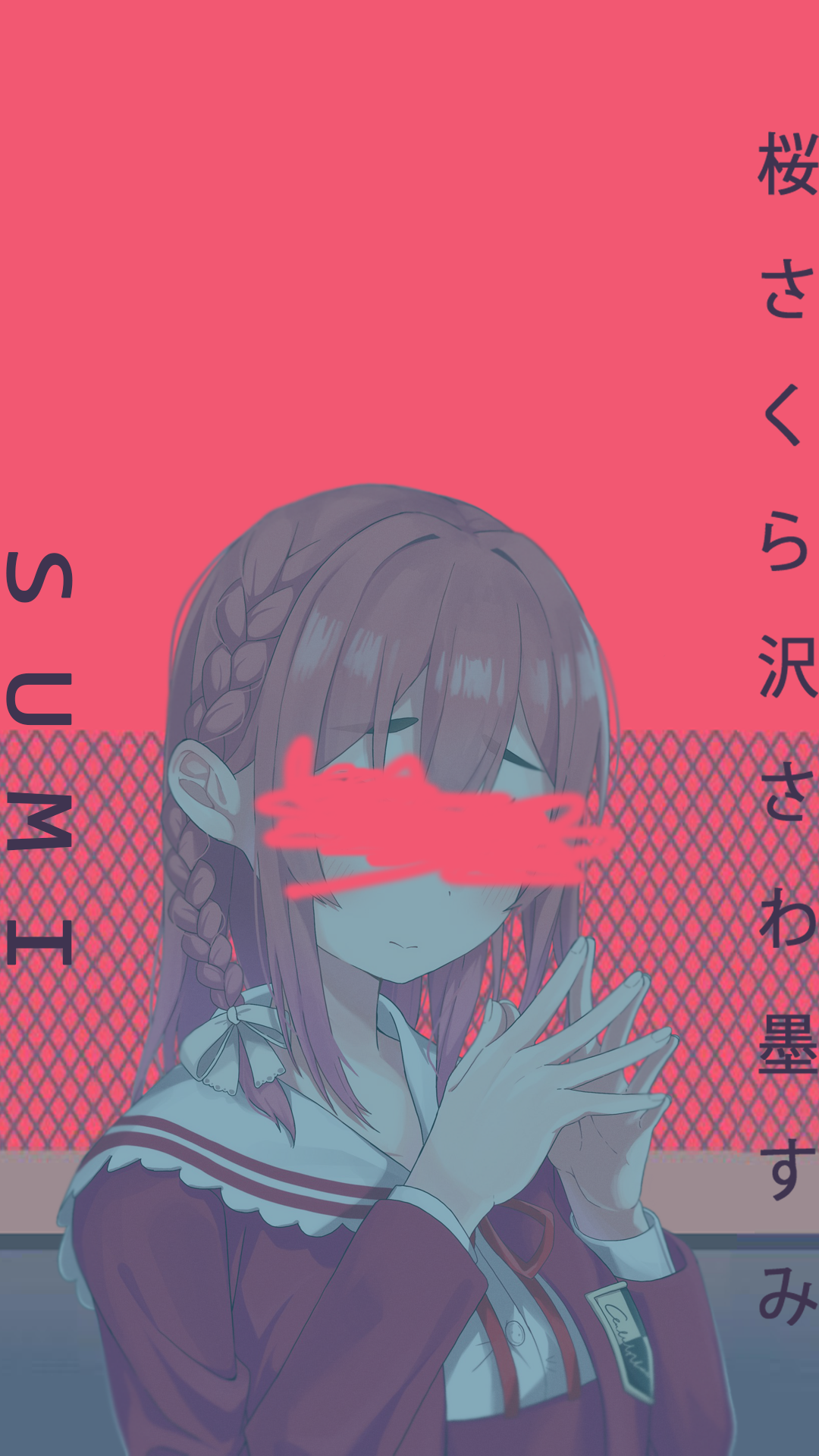 Sumi Sakurasawa Yoasobi Wallpaper Andoid HD. Anime art dark, Aesthetic anime, Anime background