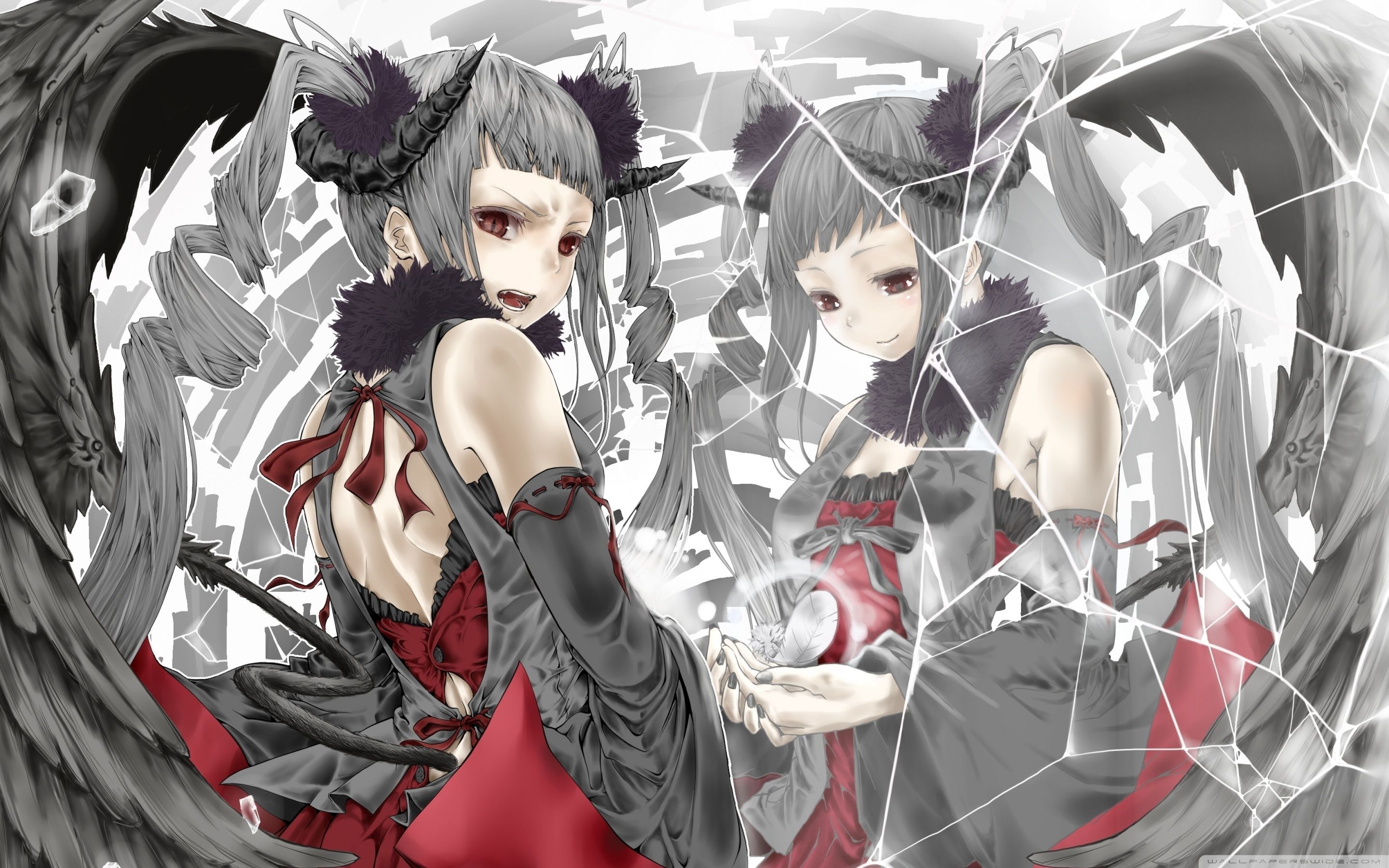 Anime Women Demon Wallpapers - Wallpaper Cave