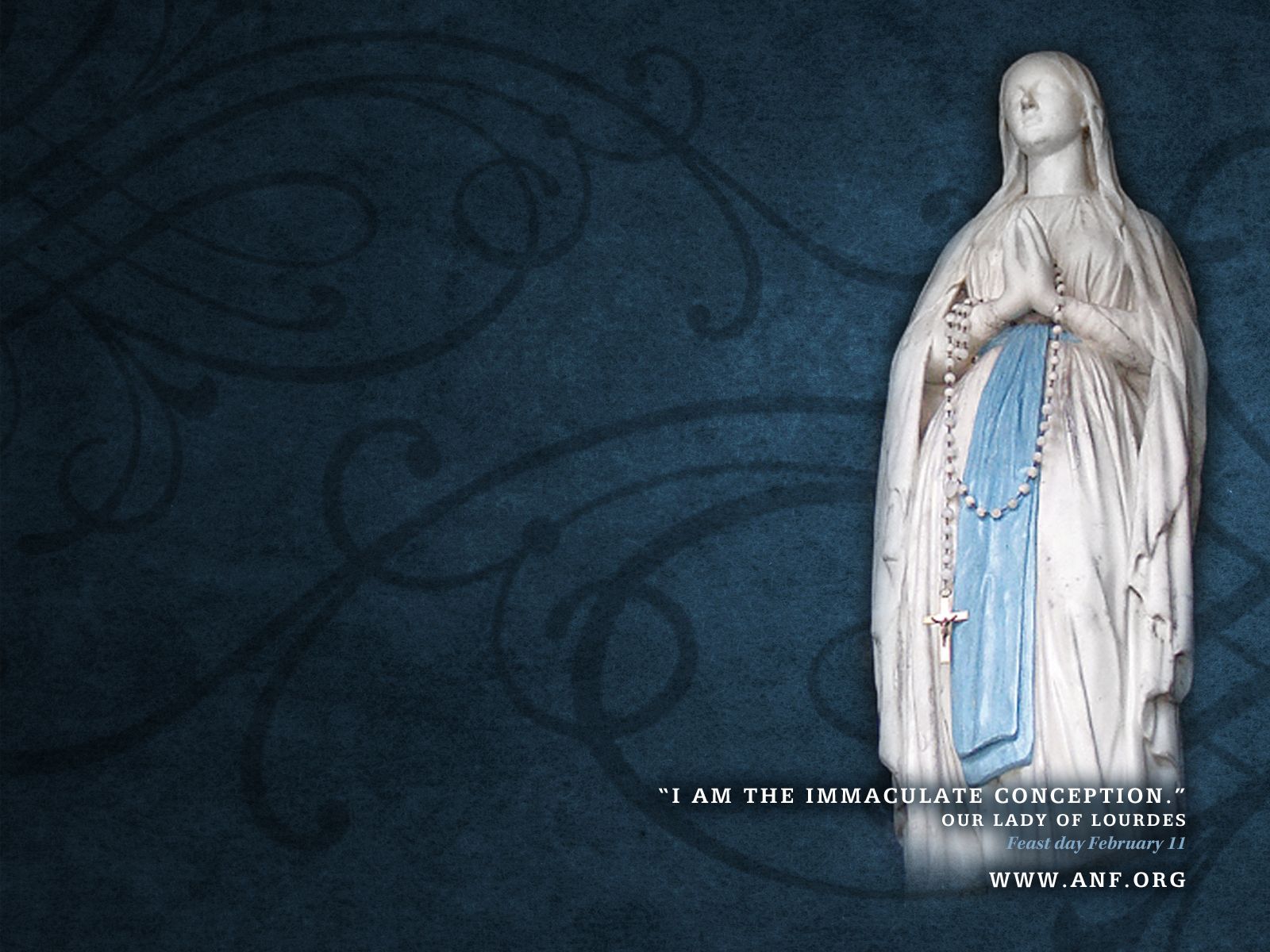 Lady of Lourdes France Wallpaper on .hipwallpaper.com