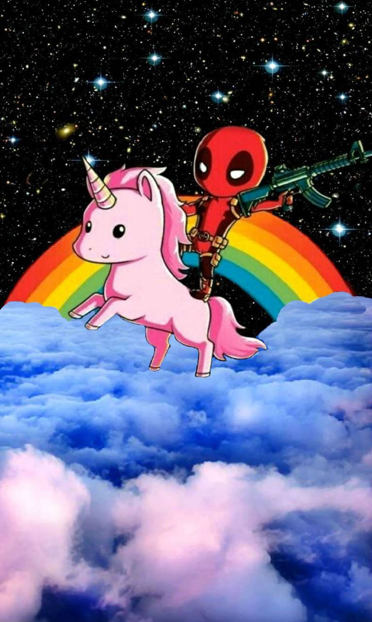 Deadpool Unicorn wallpaper