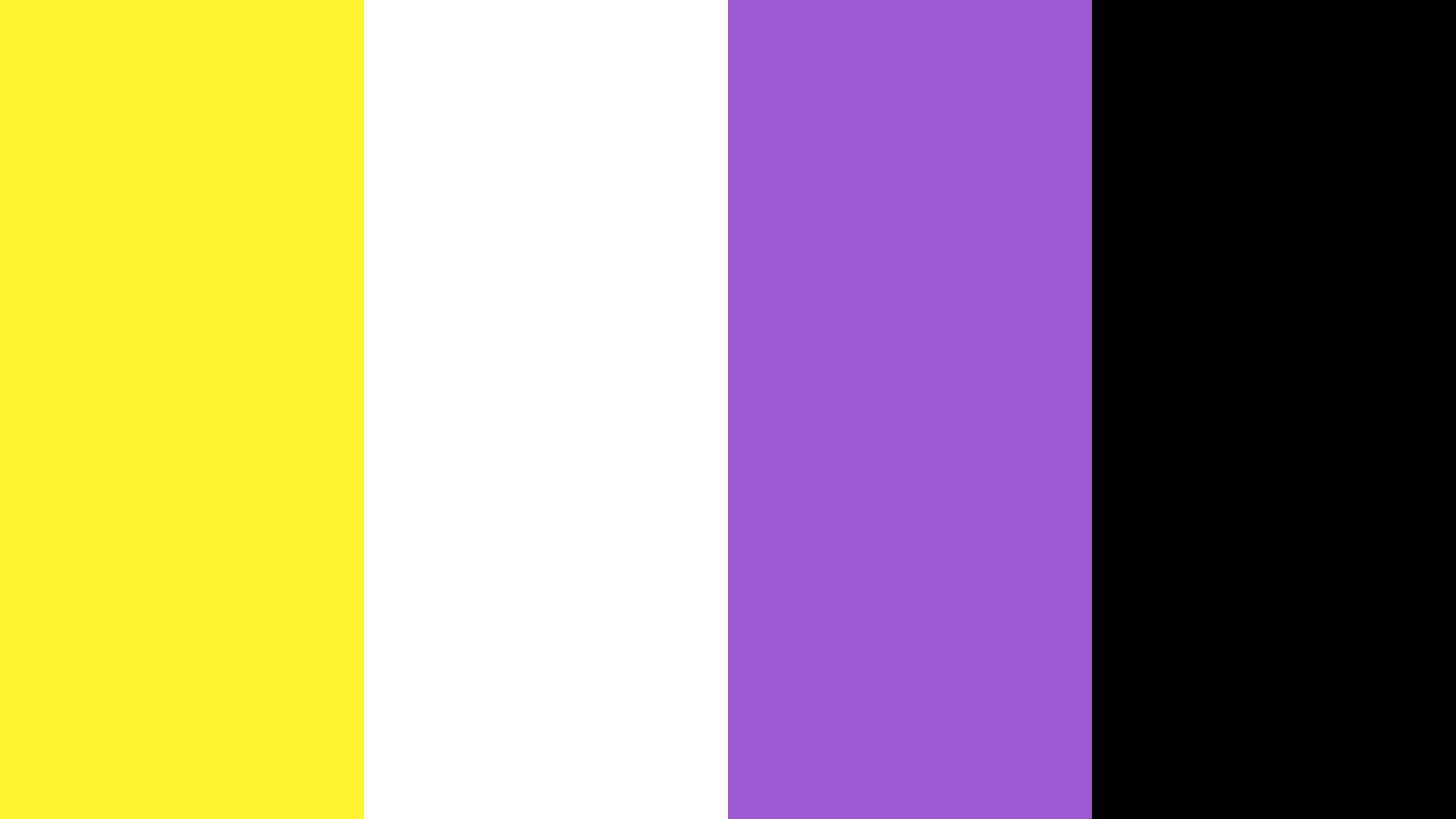 Non Binary Gender Flag Colors Color Scheme Black SchemeColor.com