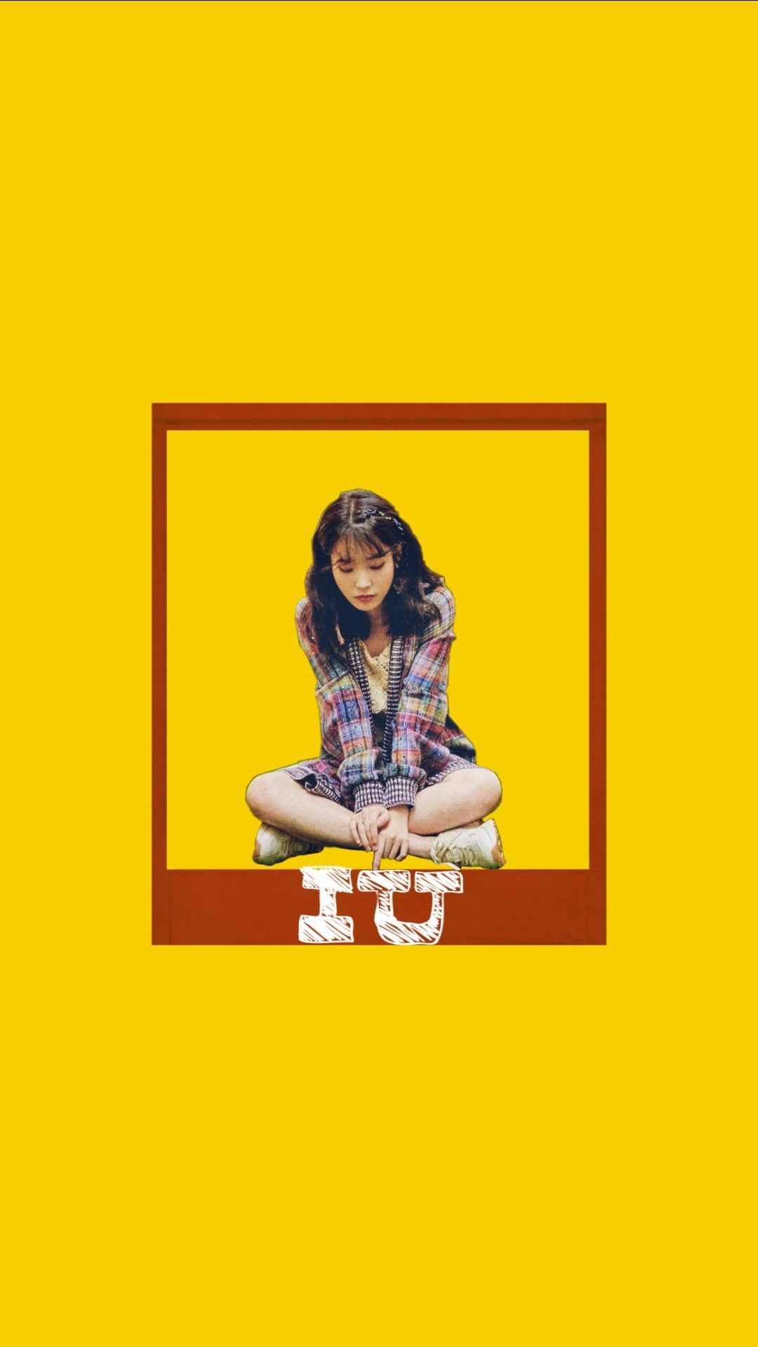 Lee Ji Eun IU in Yellow. Orange aesthetic, Aesthetic wallpaper, Yellow aesthetic